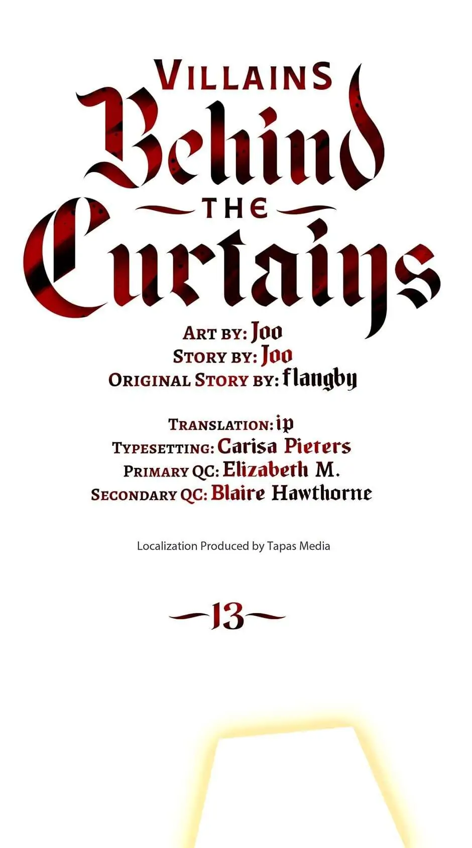 Villains Behind the Curtains Chapter 13 - page 1