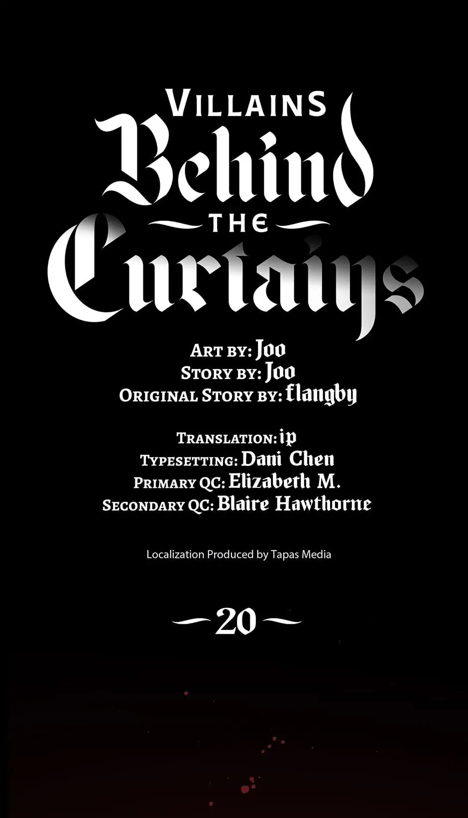 Villains Behind the Curtains Chapter 20 - page 1