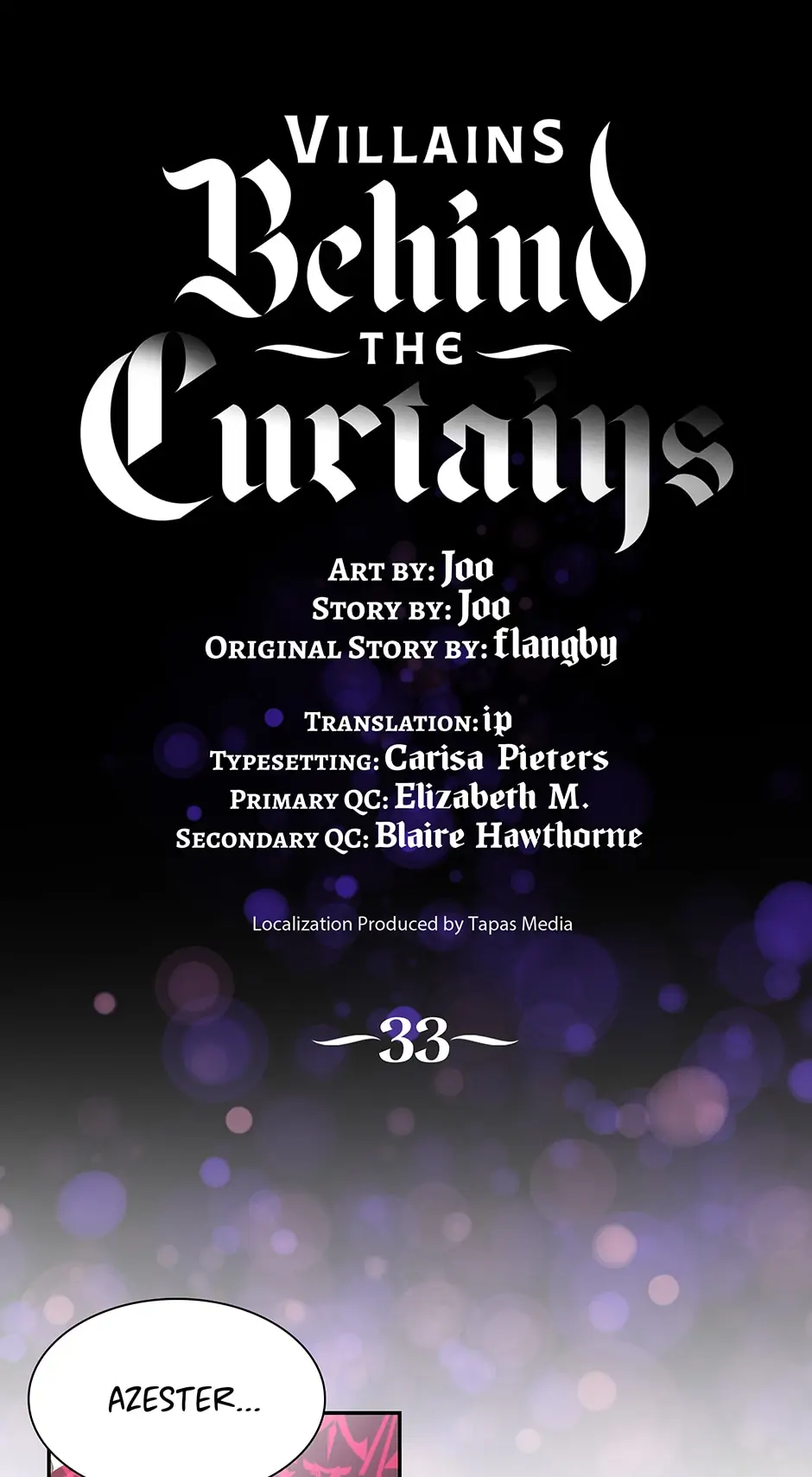 Villains Behind the Curtains Chapter 33 - page 1