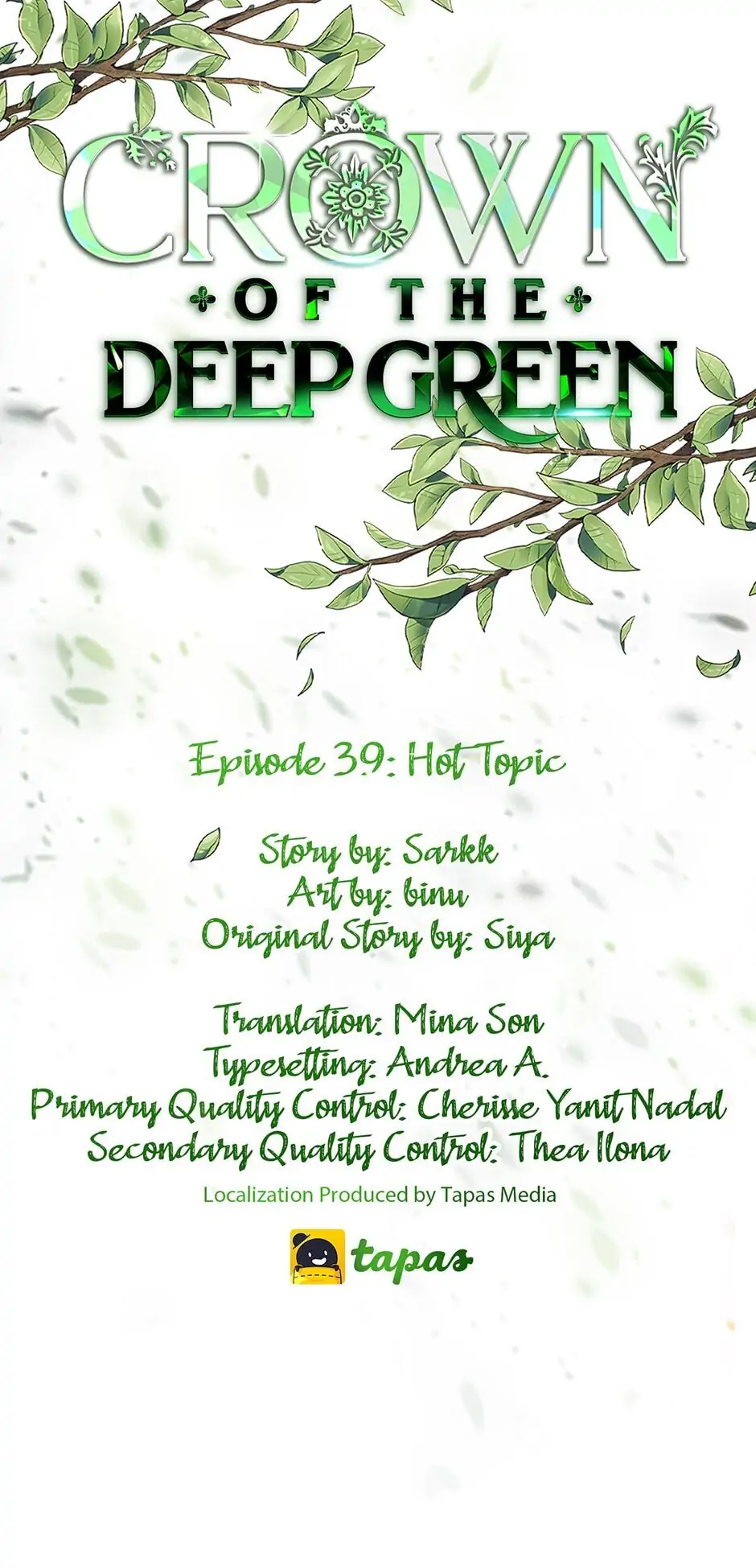 The Viridescent Tiara Chapter 39 - page 5