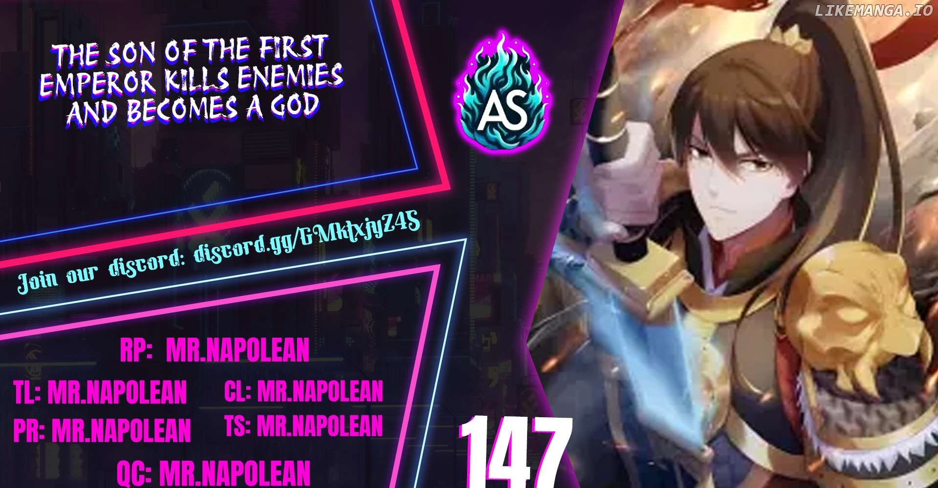 The Son Of The First Emperor Kills Enemies And Becomes A God Chapter 147.1 - page 1