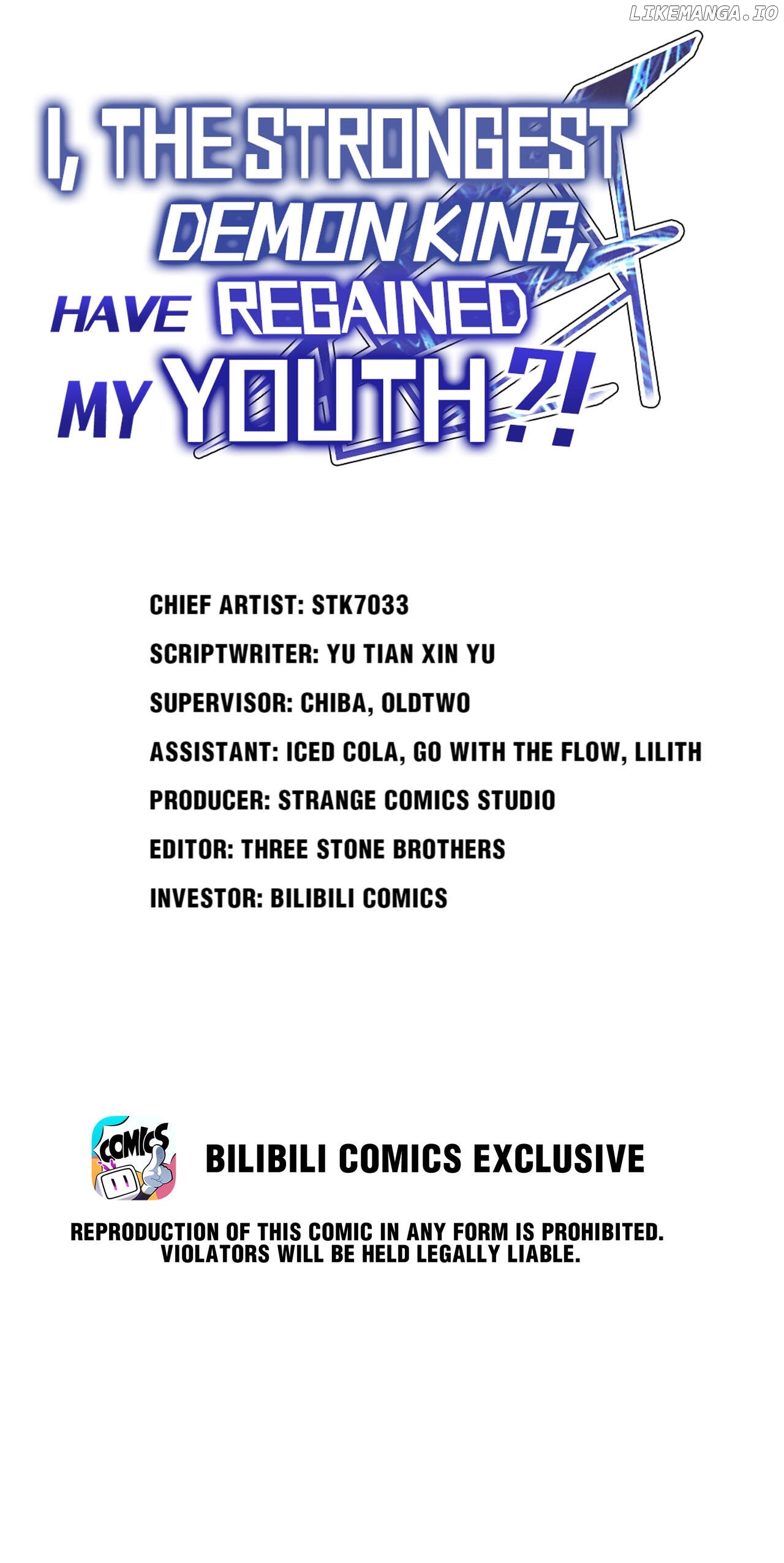 I, The Strongest Demon, Have Regained My Youth?! Chapter 85 - page 1
