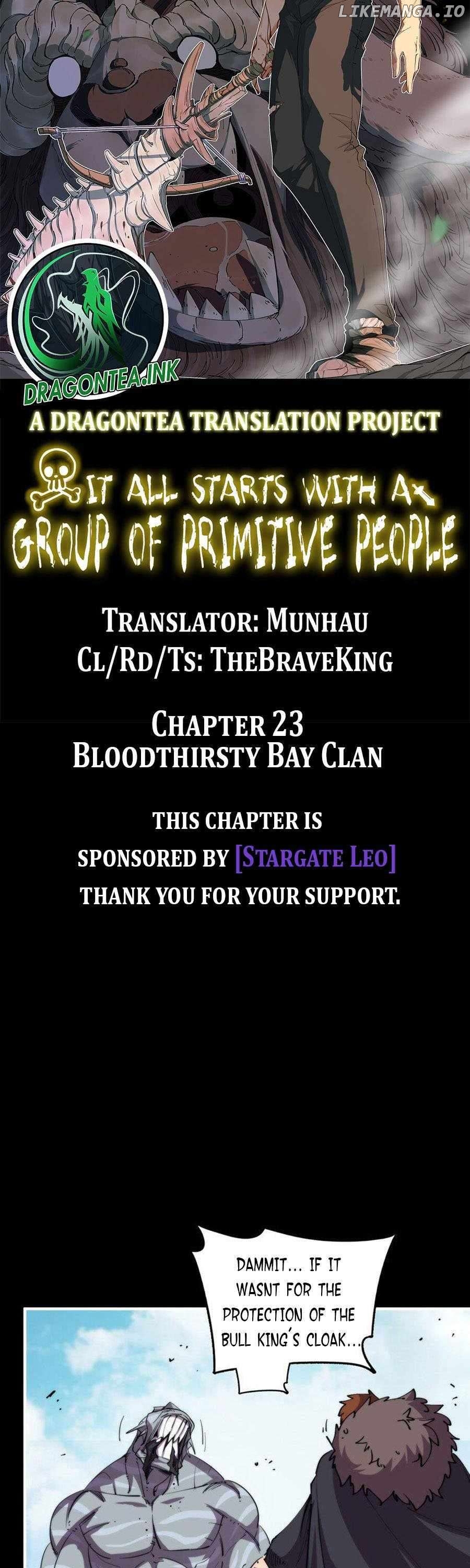 It All Starts With A Group Of Primitive People Chapter 23 - page 10