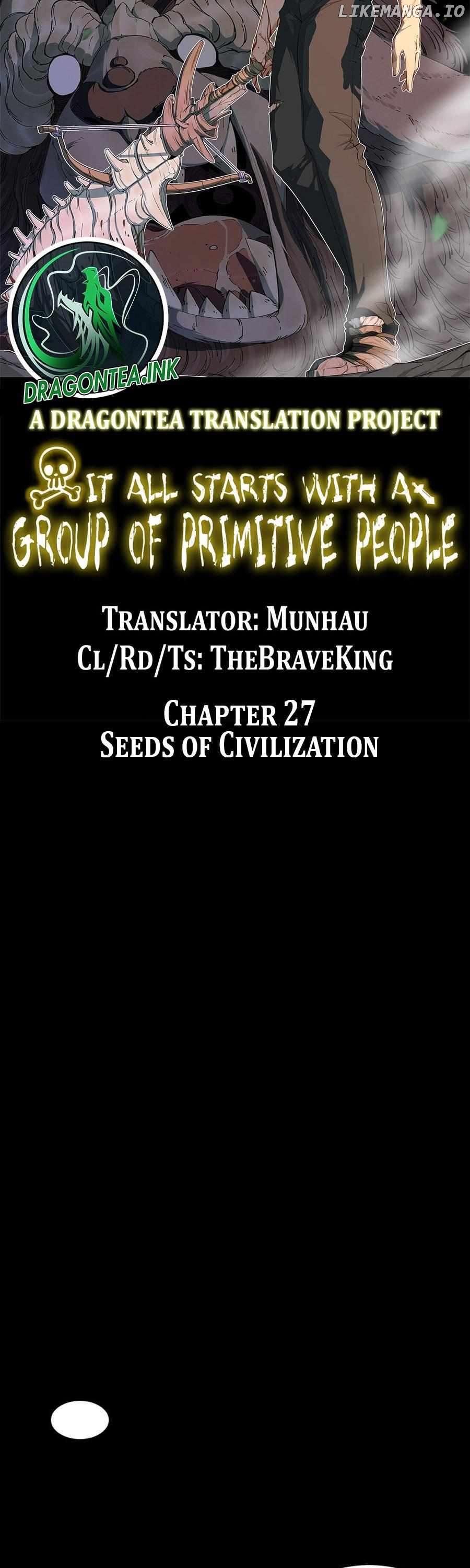 It All Starts With A Group Of Primitive People Chapter 27 - page 8