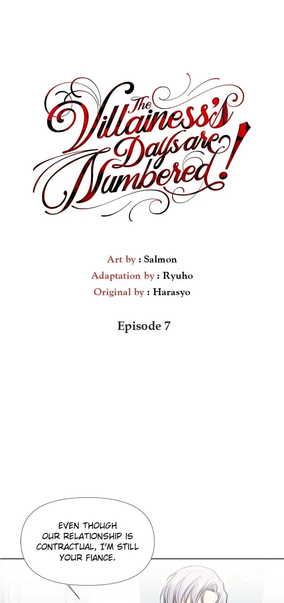 Happy Ending for the Time-Limited Villainess Chapter 7 - page 1