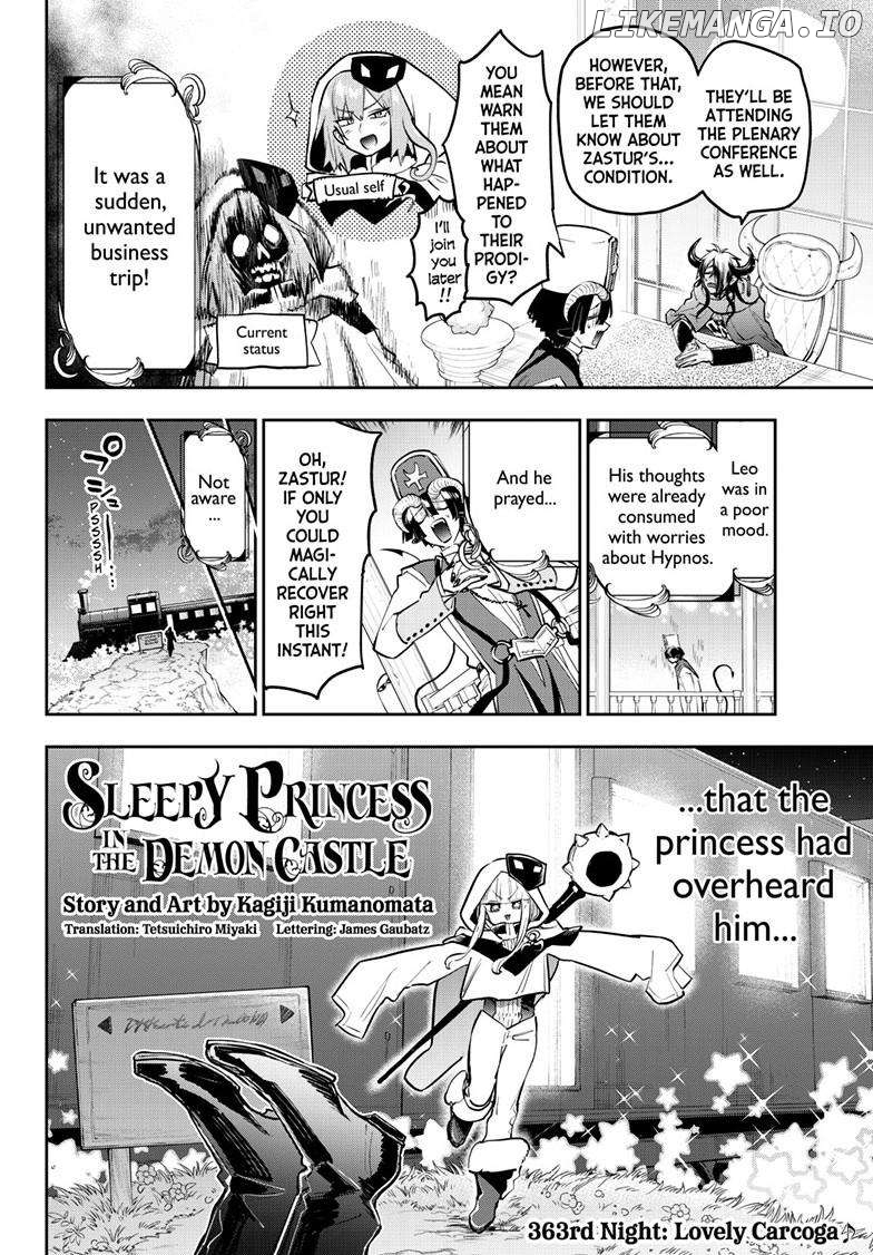 Maou-jou de Oyasumi Chapter 363 - page 2