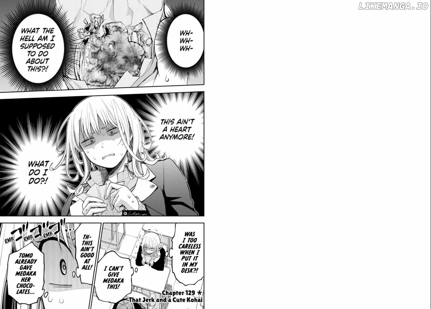 My Charms Are Wasted On Kuroiwa Medaka Chapter 129 - page 1