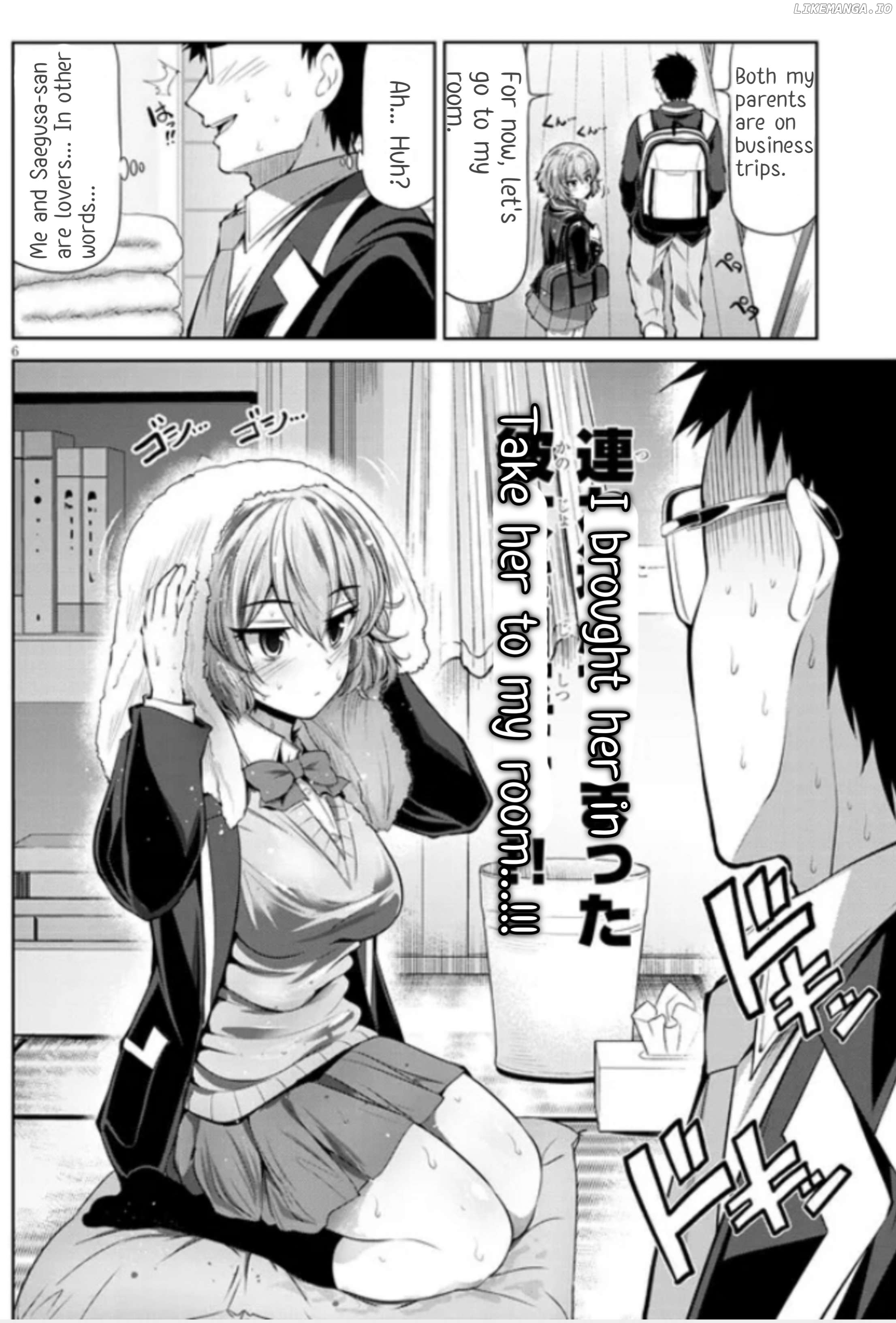 Saegusa-San Wa Megane-Senpai To Koi O Egaku Chapter 4 - page 6