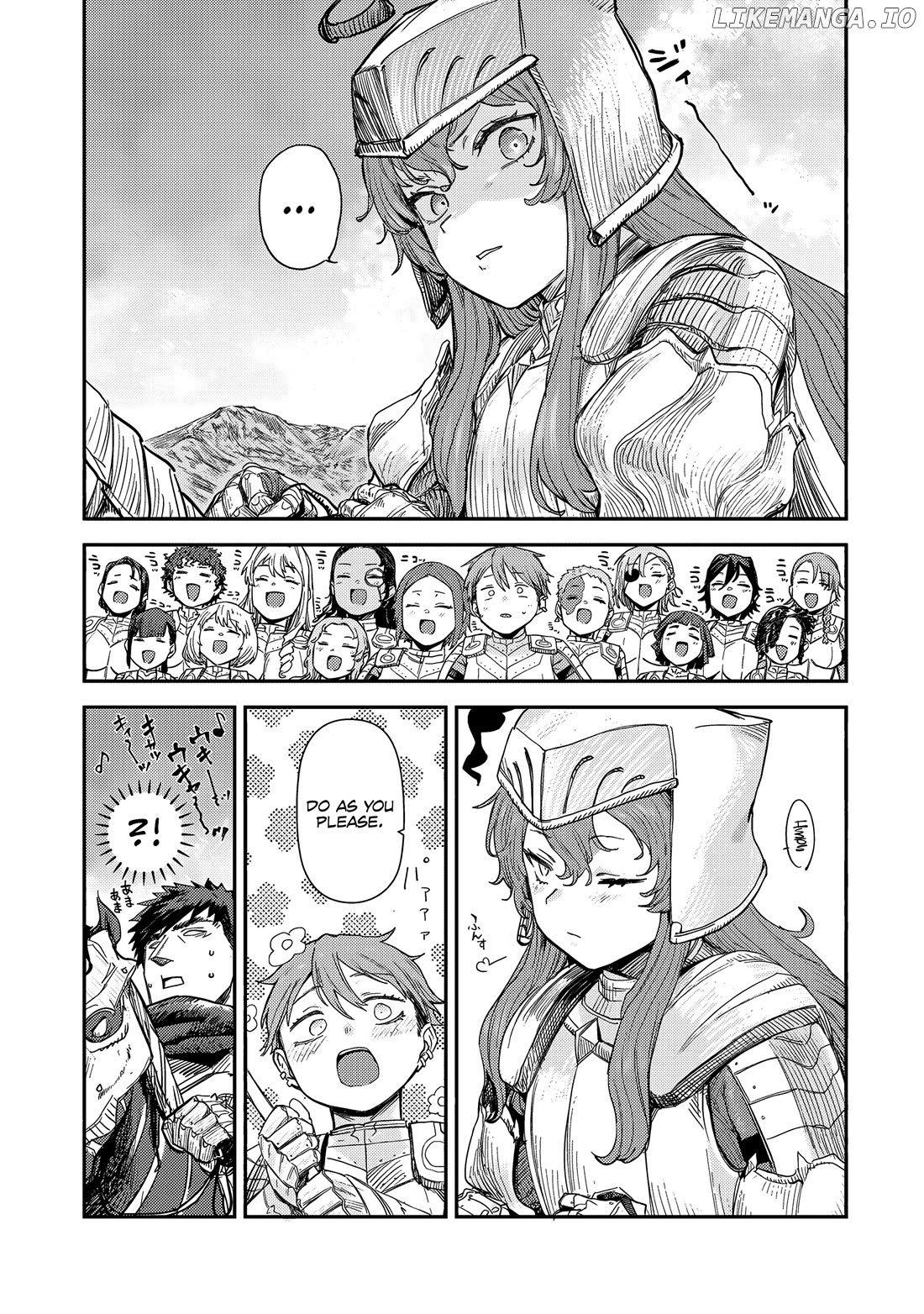 Virgin Knight who is the Frontier Lord in the Gender Switched World Chapter 8 - page 4