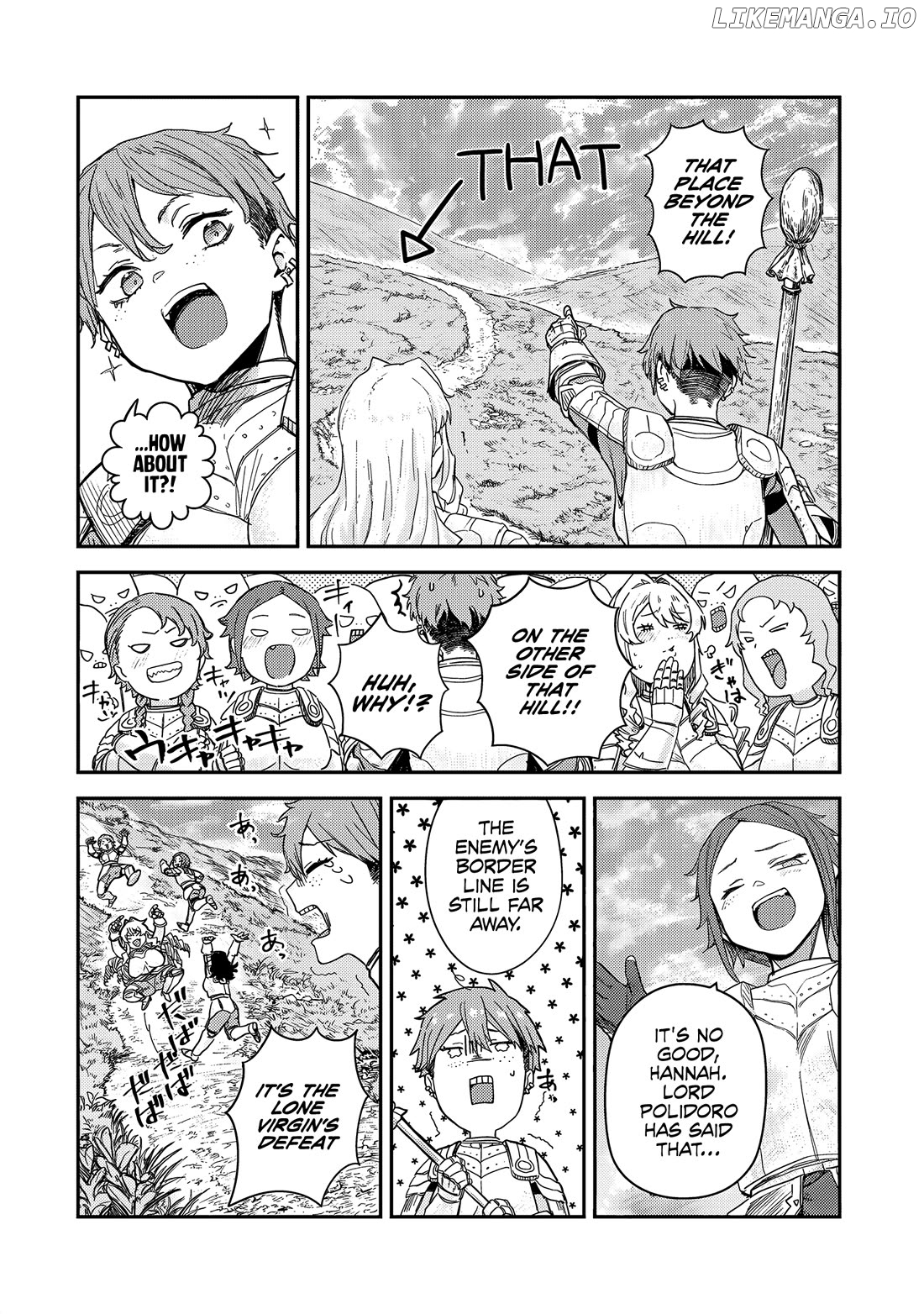 Virgin Knight who is the Frontier Lord in the Gender Switched World Chapter 8 - page 7