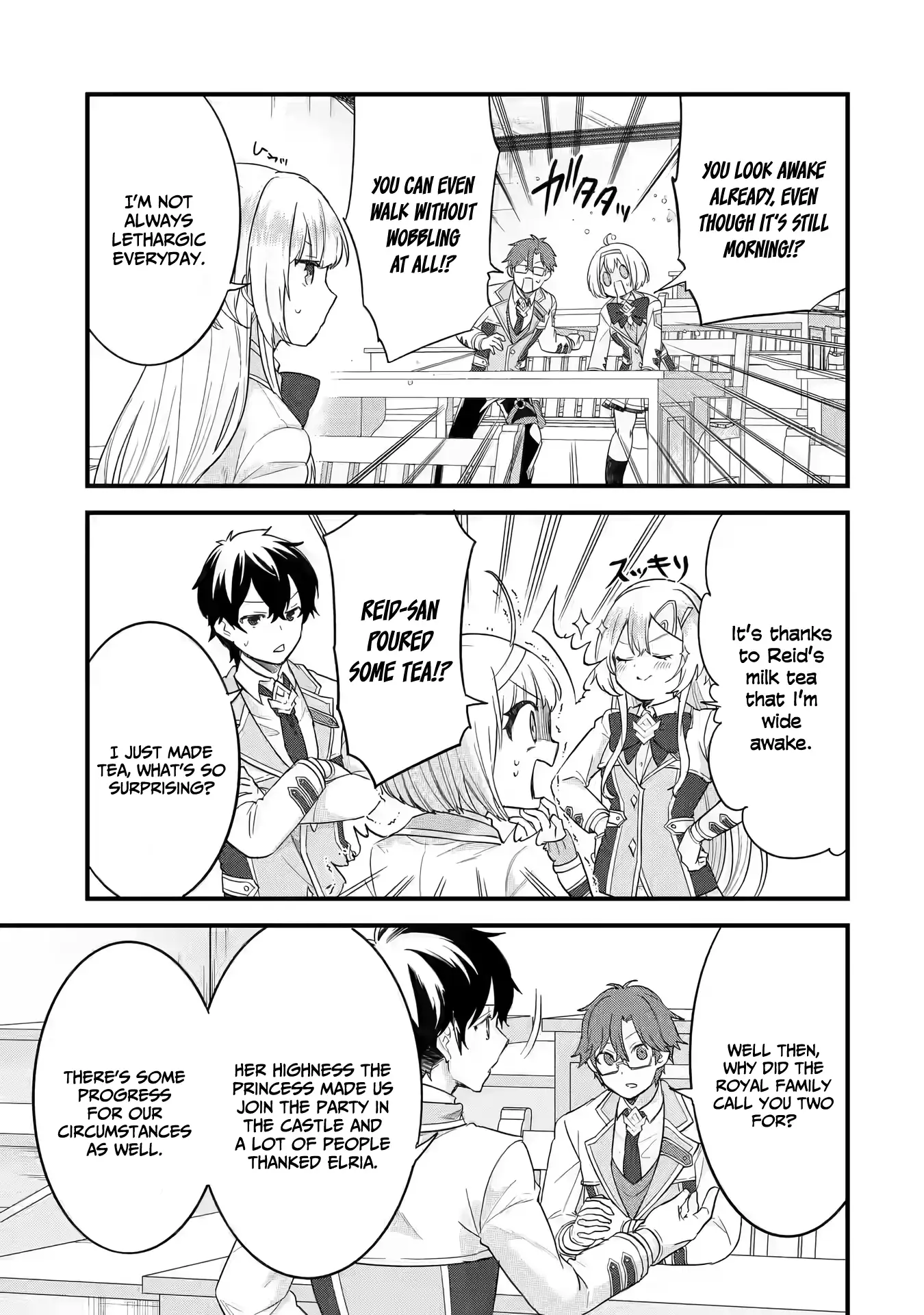 Reincarnated • The Hero Marries the Sage ~After Becoming Engaged to a Former Rival, We Became the Strongest Couple~ Chapter 14 - page 36