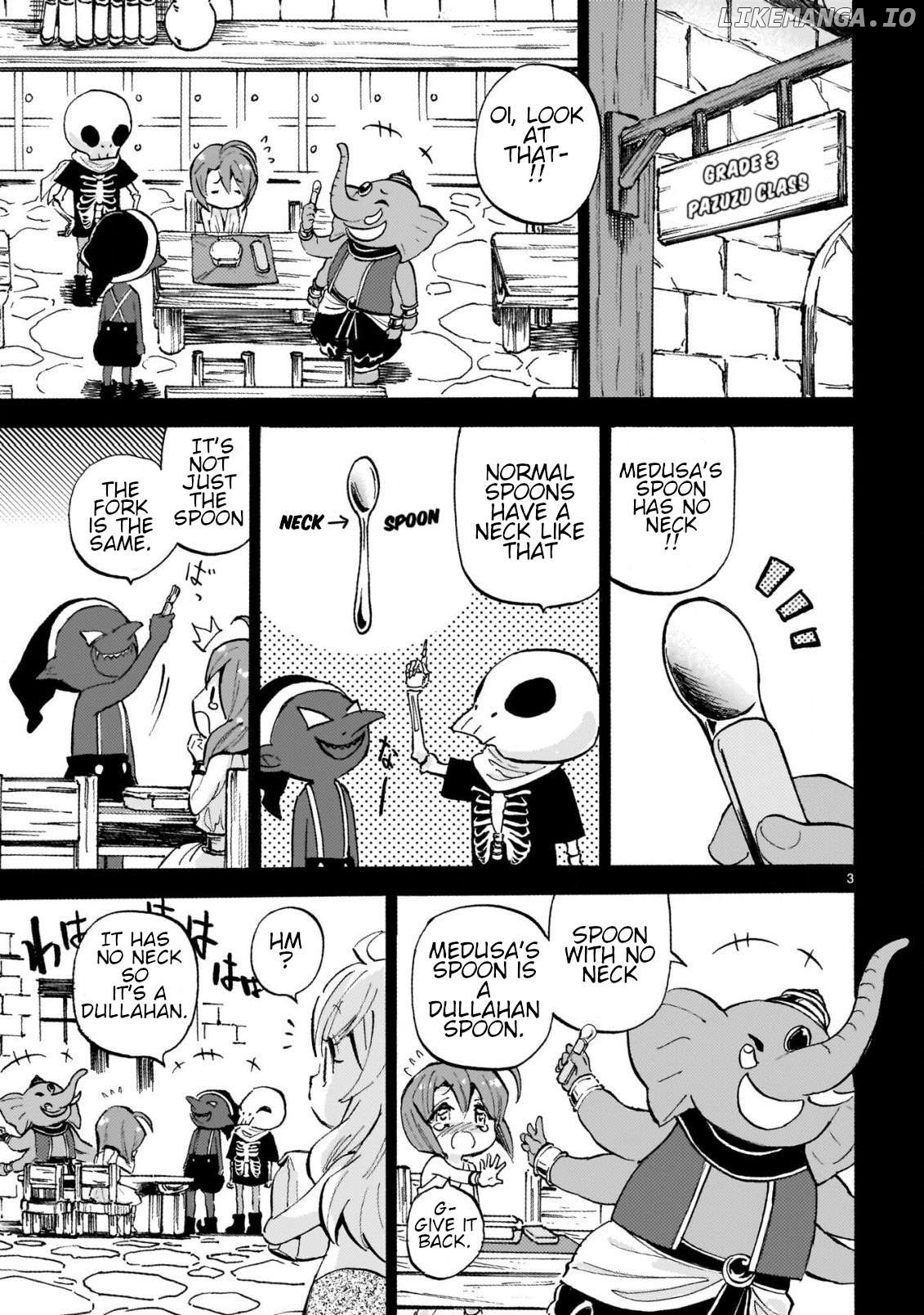 Jashin-chan Dropkick Chapter 254 - page 3