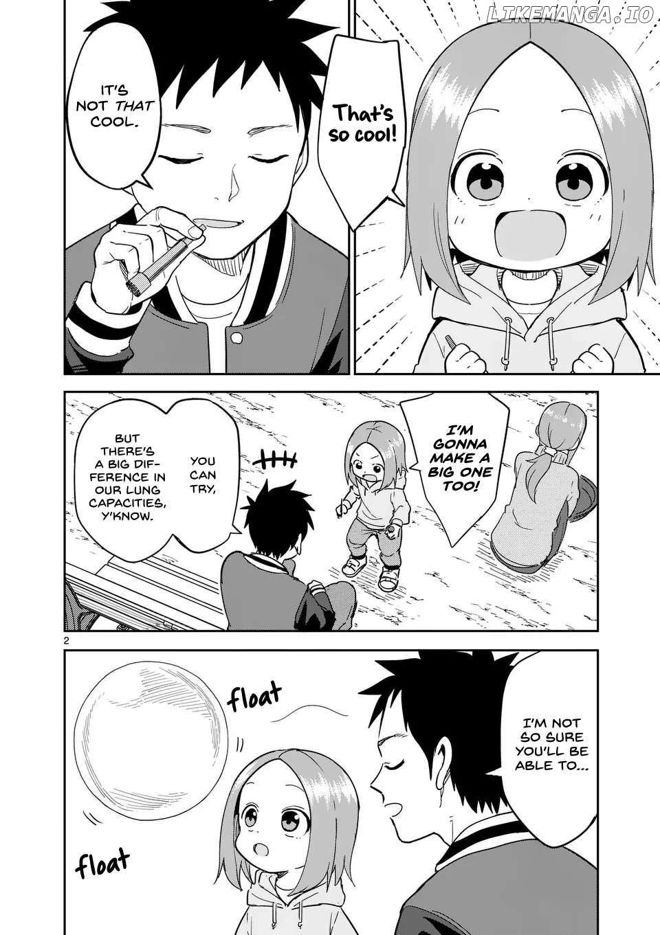Karakai Jouzu no (Moto) Takagi-san Chapter 307 - page 2