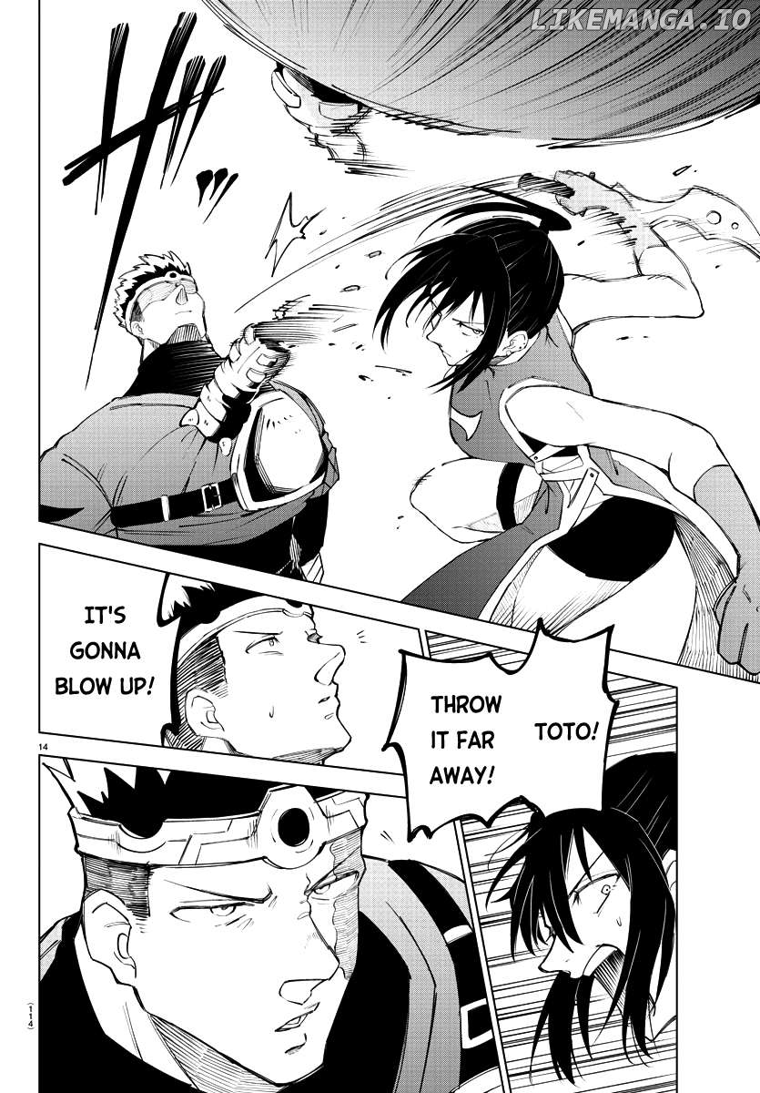 The Fainted Hero and The Assassination Princess Chapter 7 - page 14