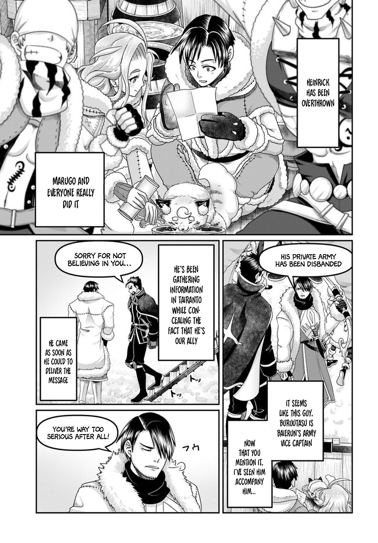 Shoushaman no Isekai Survival ~Zettai Hito to wa Tsurumanee~ Chapter 28 - page 8