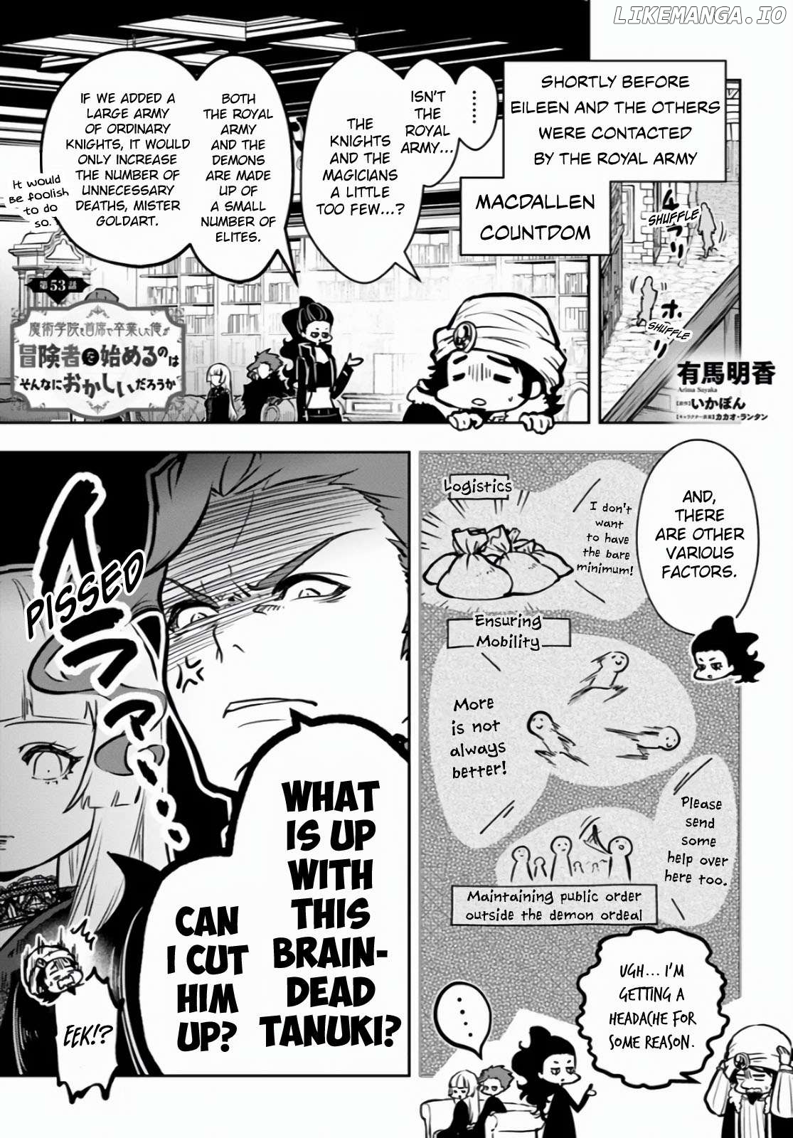Is It Odd That I Became An Adventurer Even If I Graduated The Witchcraft Institute? Chapter 53 - page 2