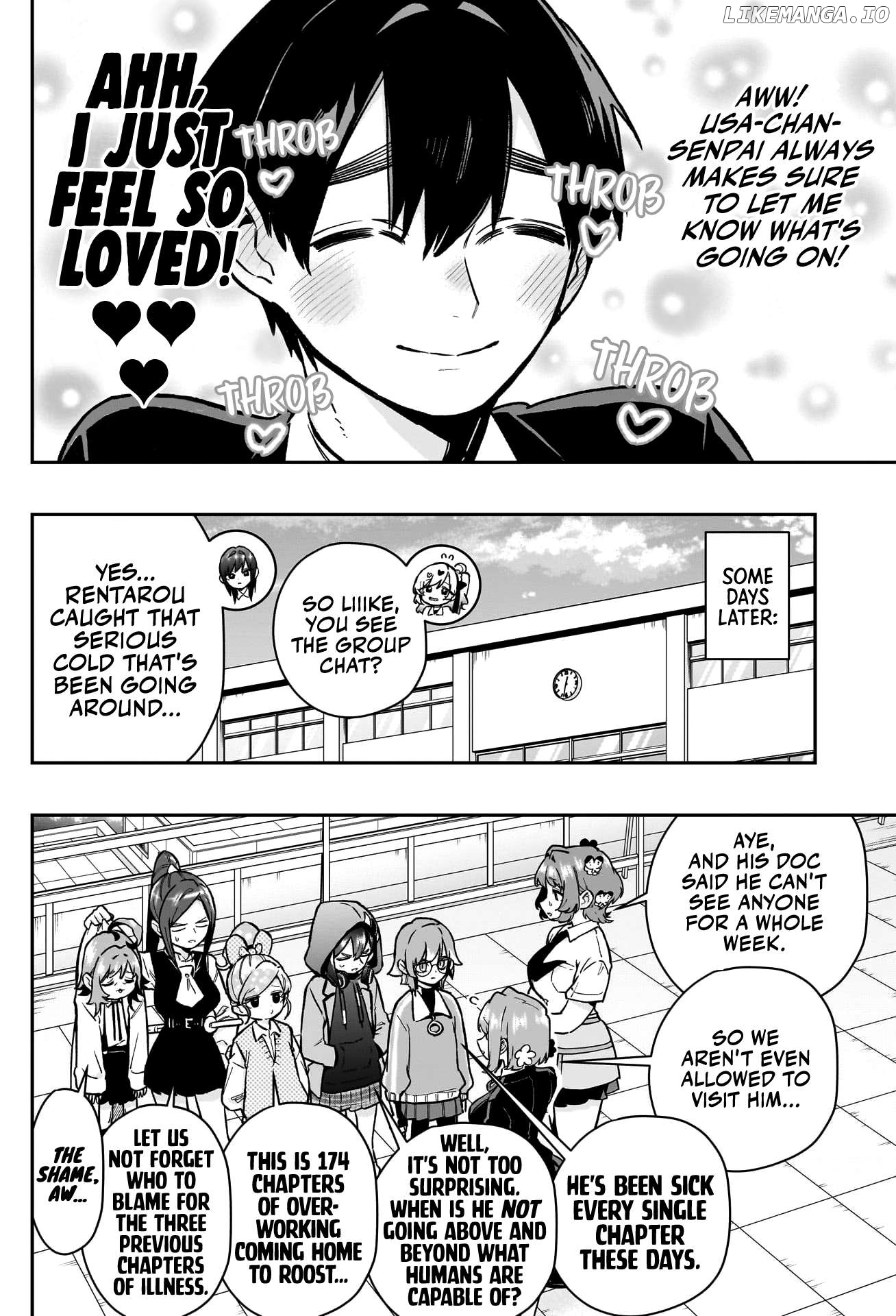The 100 Girlfriends Who Really, Really, Really, Really, Really Love You Chapter 174 - page 3