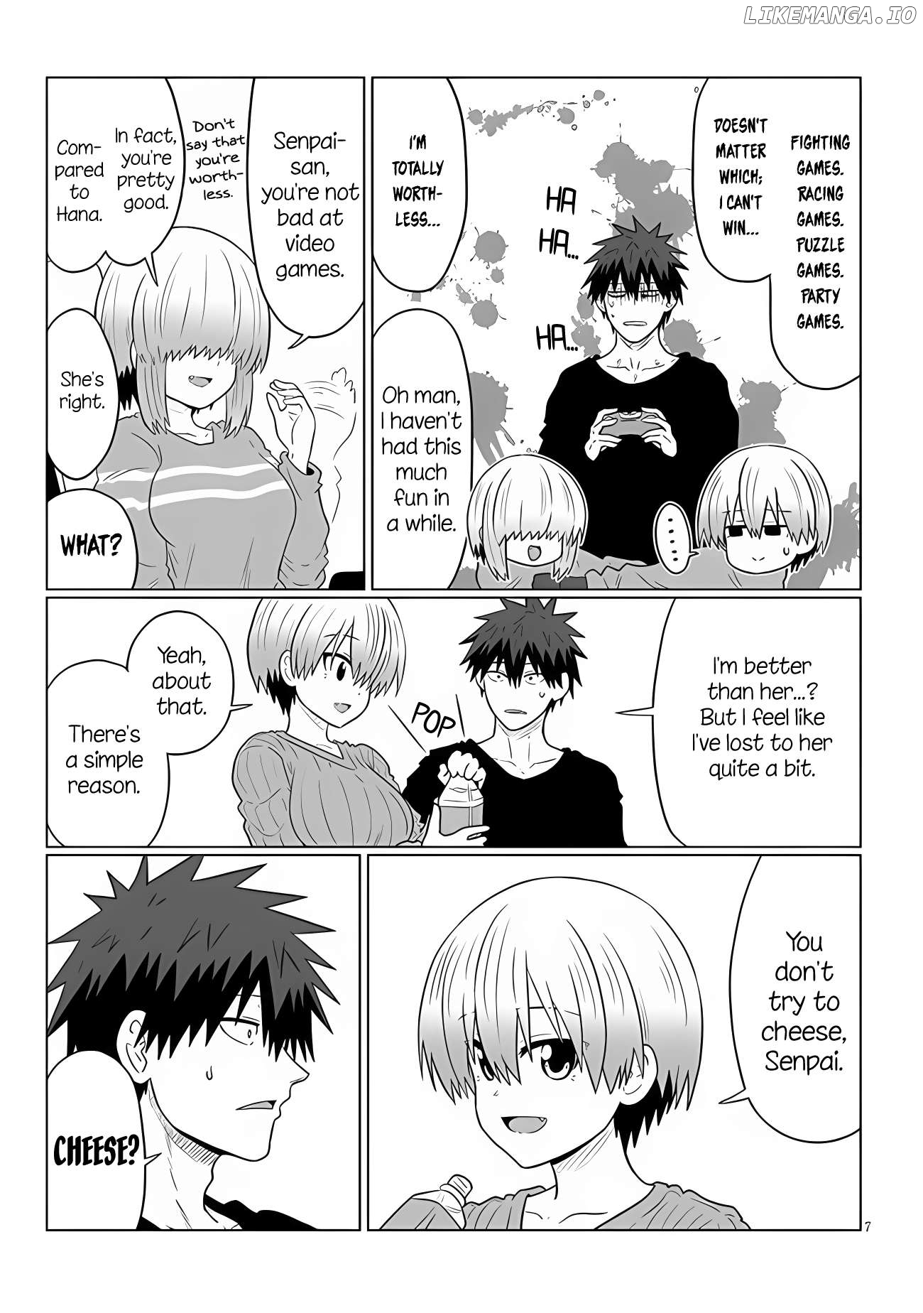 Uzaki-chan wa Asobitai! Chapter 110 - page 7