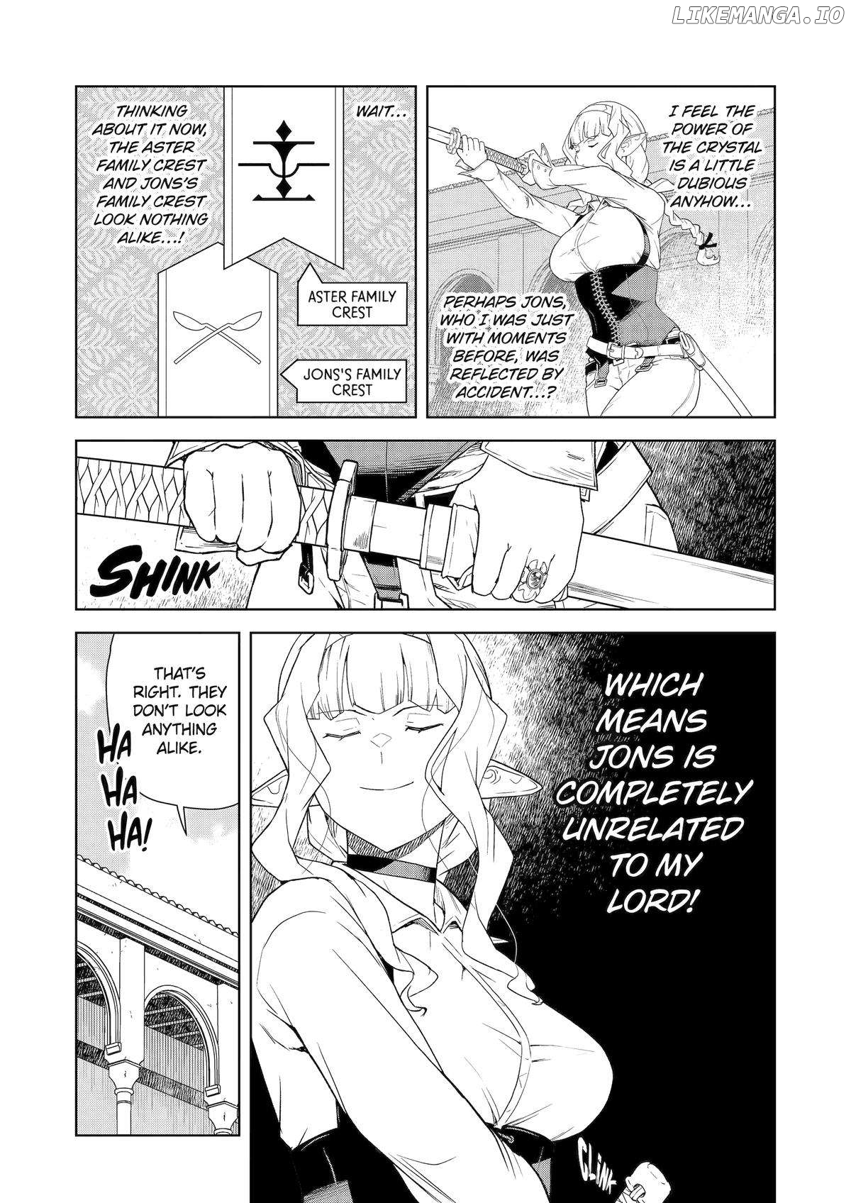 Even The Captain Knight, Miss Elf, Wants To Be A Maiden. Chapter 21 - page 11