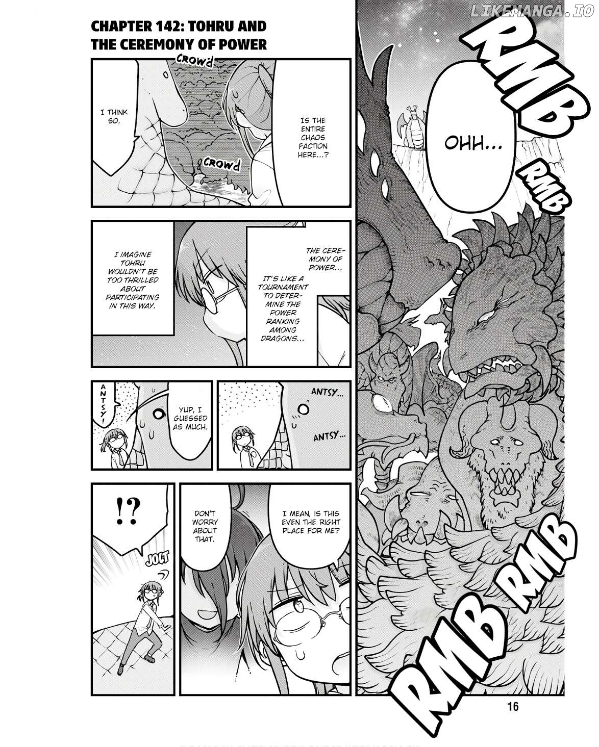 Kobayashi-San Chi No Maid Dragon Chapter 142 - page 2
