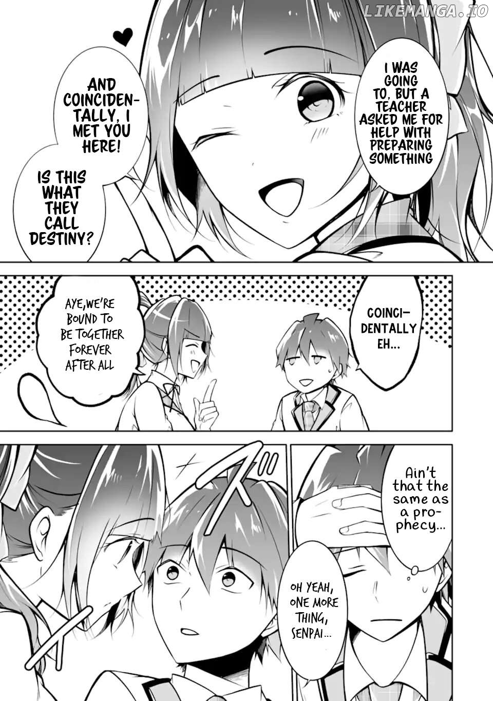 Real No Heroine Wa Irimasen! Chapter 111 - page 3