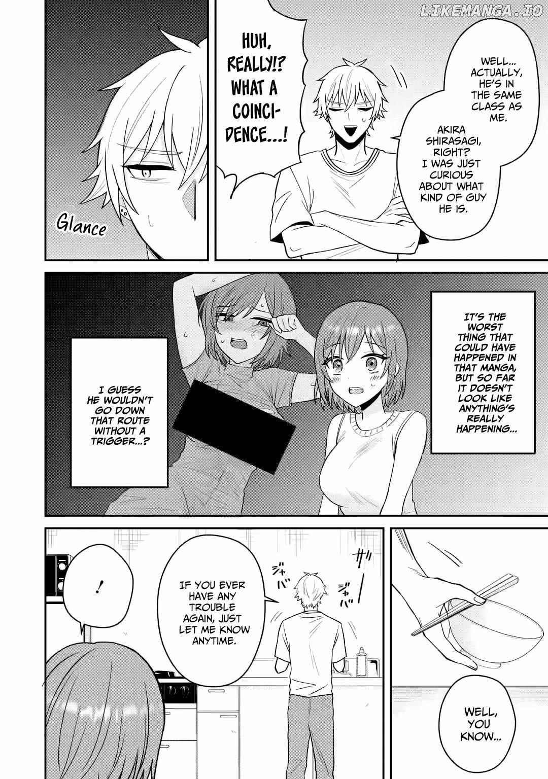 I Was Reincarnated As The Scumbag From a Netorare Manga, But The Heroine is Coming On To Me Chapter 12 - page 8