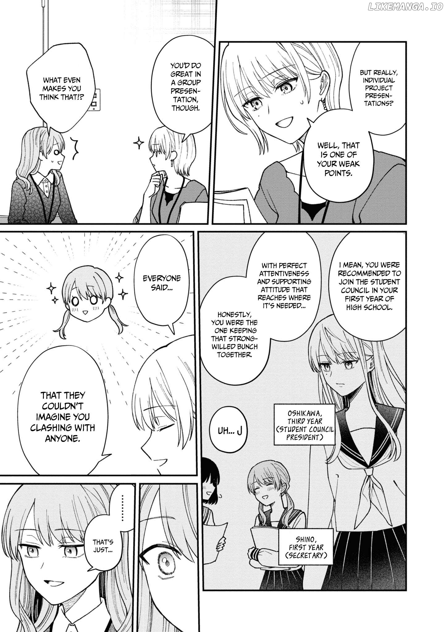 The New-Hire Who Could "Read" Emotions and the Unsociable Senpai Chapter 39 - page 4