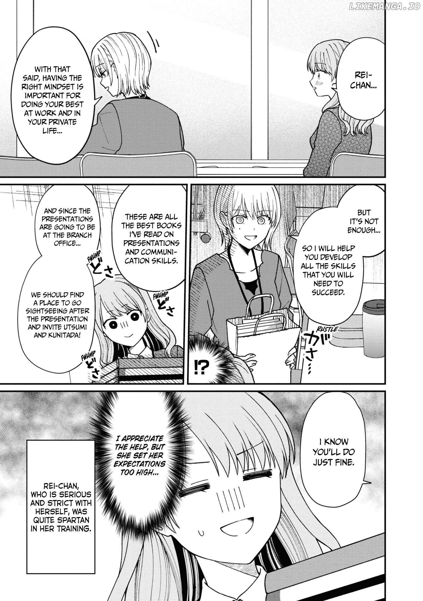 The New-Hire Who Could "Read" Emotions and the Unsociable Senpai Chapter 39 - page 8