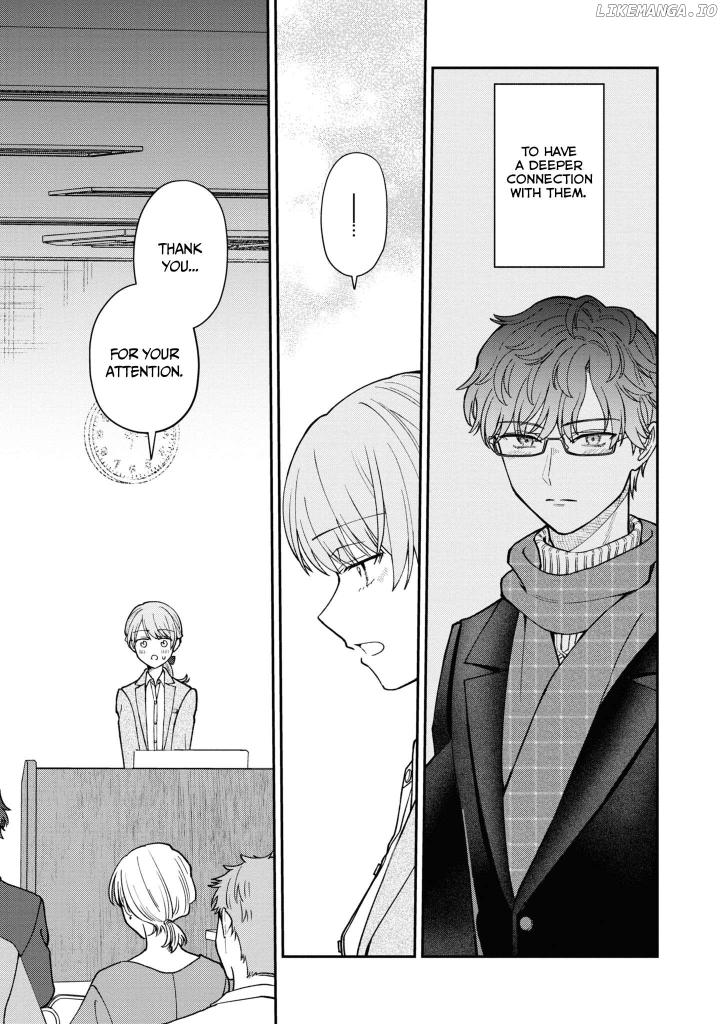 The New-Hire Who Could "Read" Emotions and the Unsociable Senpai Chapter 40 - page 12