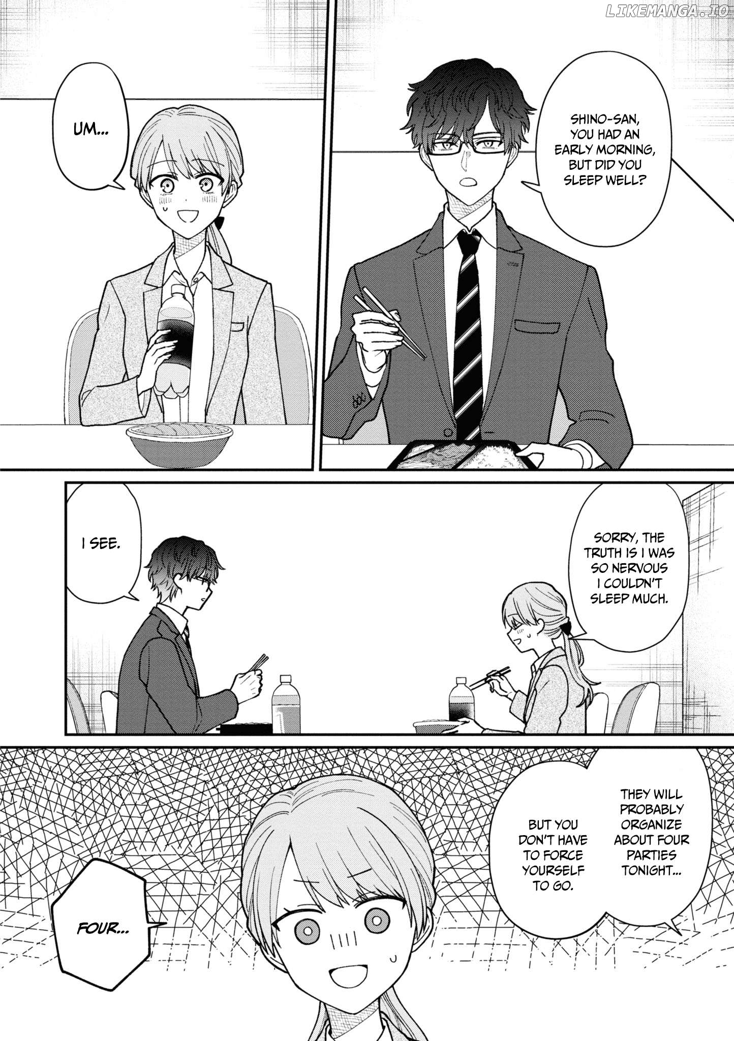 The New-Hire Who Could "Read" Emotions and the Unsociable Senpai Chapter 40 - page 3