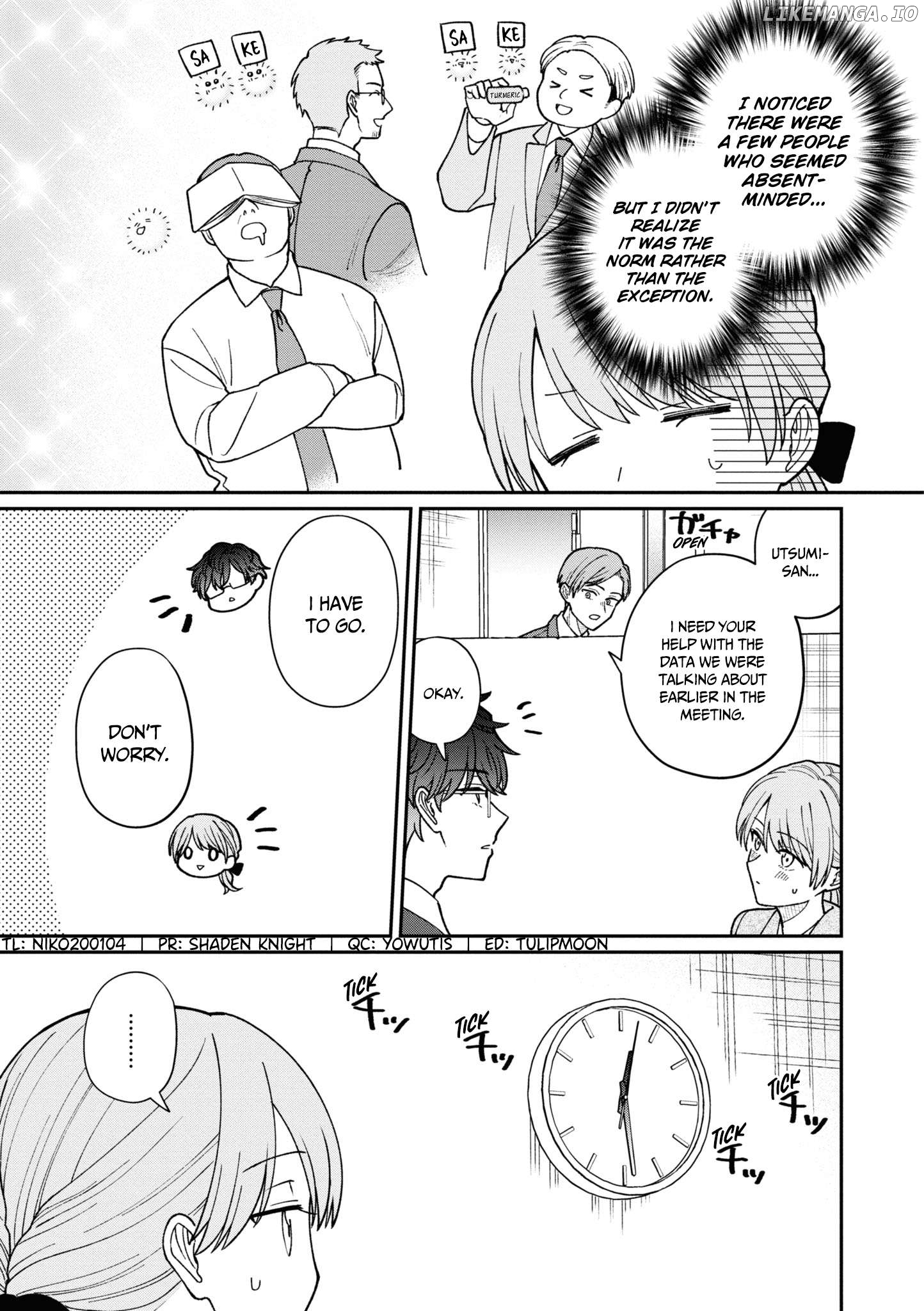 The New-Hire Who Could "Read" Emotions and the Unsociable Senpai Chapter 40 - page 4