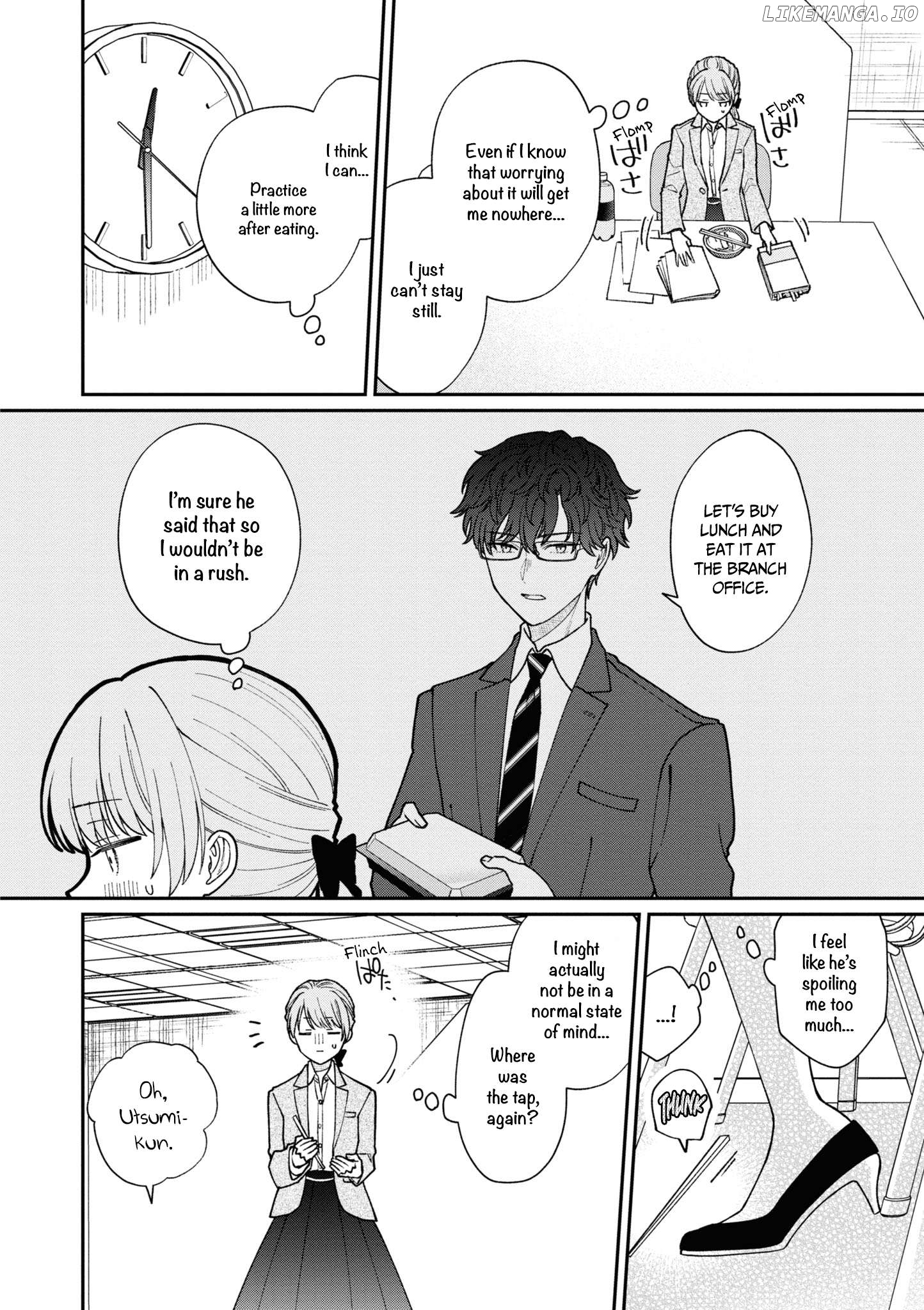 The New-Hire Who Could "Read" Emotions and the Unsociable Senpai Chapter 40 - page 5