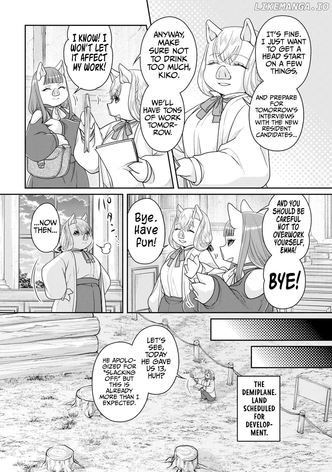 Tsuki ga Michibiku Isekai Douchuu Chapter 95 - page 3