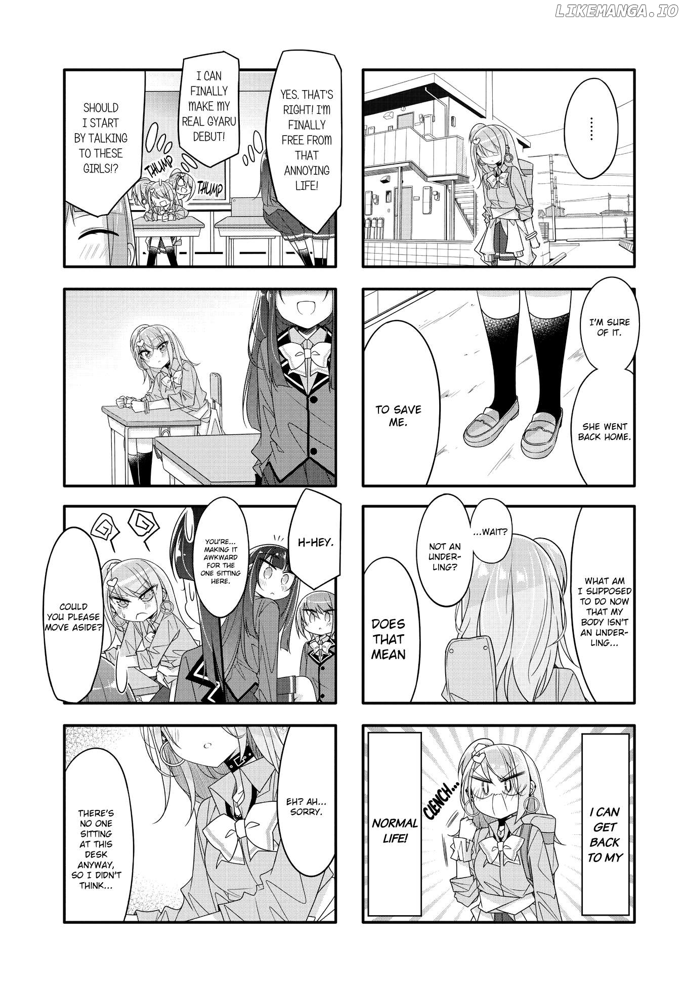Gyaru To Nekura No Kyuuketsu Kankei Chapter 23 - page 3