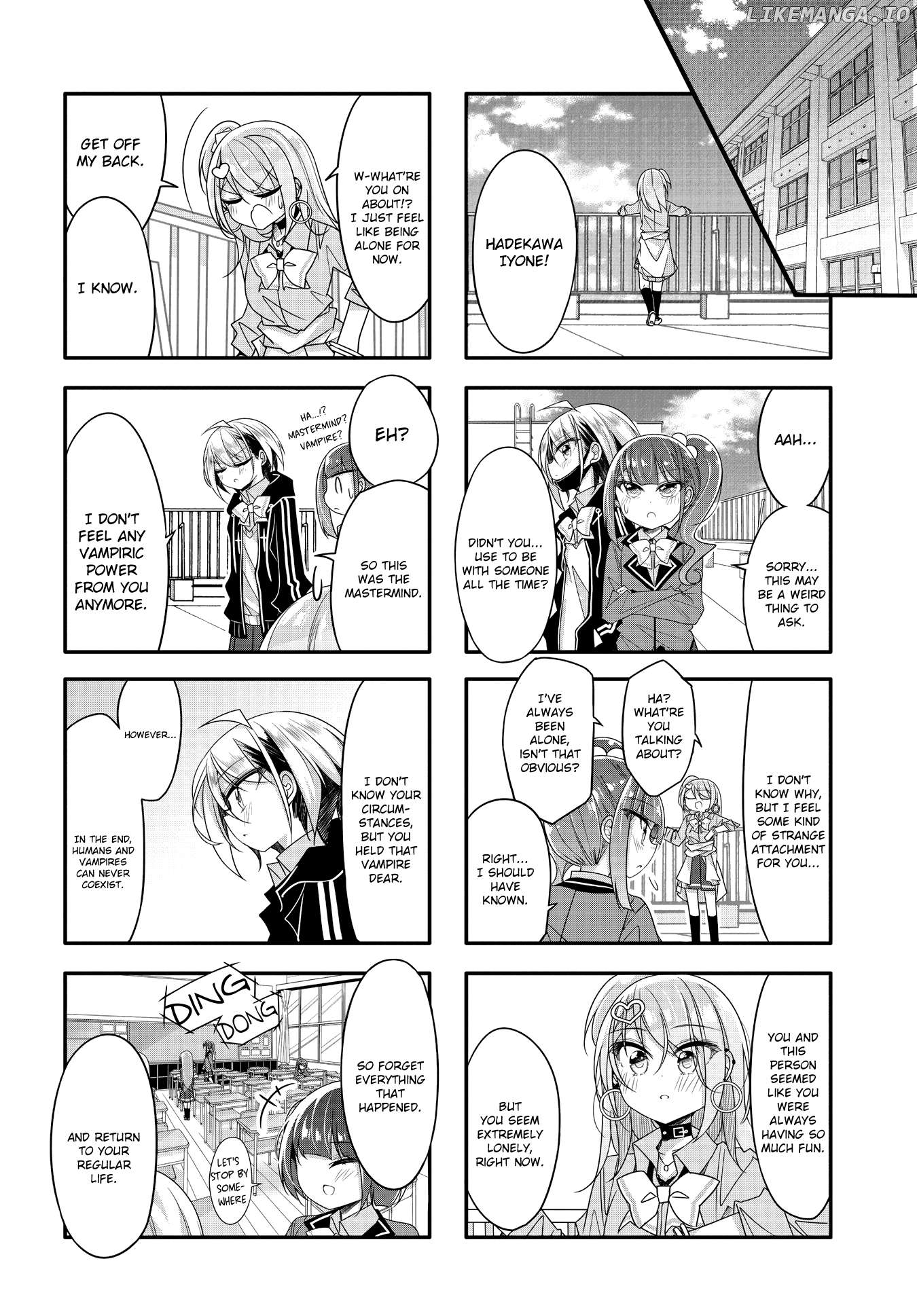 Gyaru To Nekura No Kyuuketsu Kankei Chapter 23 - page 4