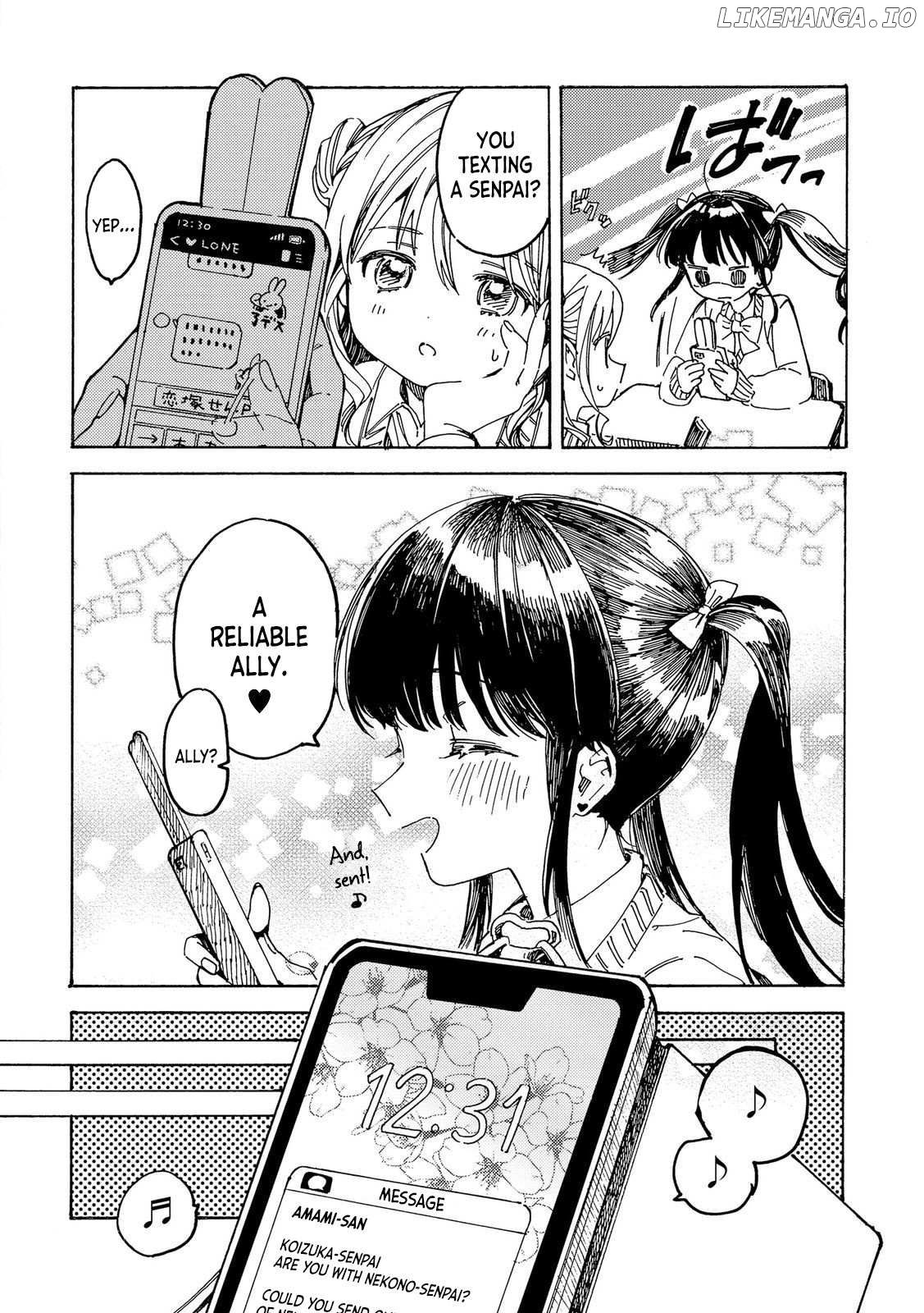 Yandere Meruko-chan Likes Her Senpai Chapter 8 - page 4