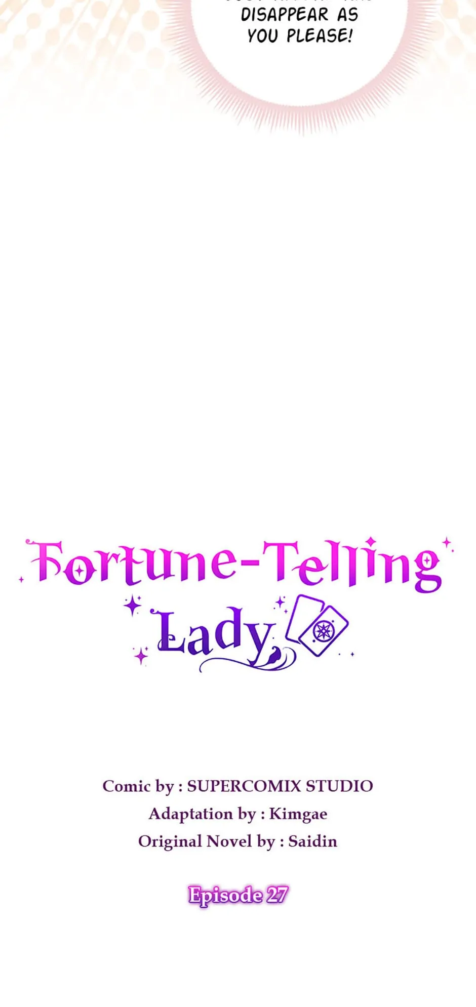 A Fortune-Telling Princess Chapter 27 - page 8