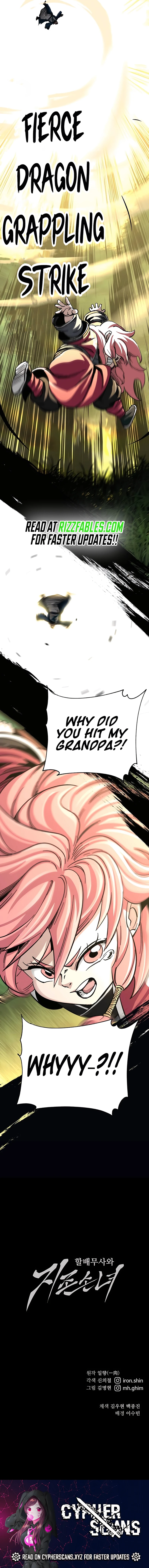 Warrior Grandpa and Grandmaster daughter Chapter 38 - page 14