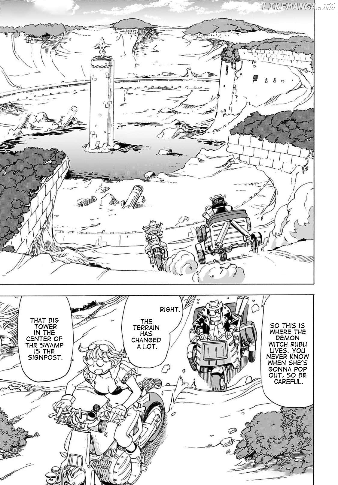 Elf And Bike And Imperial Geographic Surveyor And… Chapter 9 - page 5