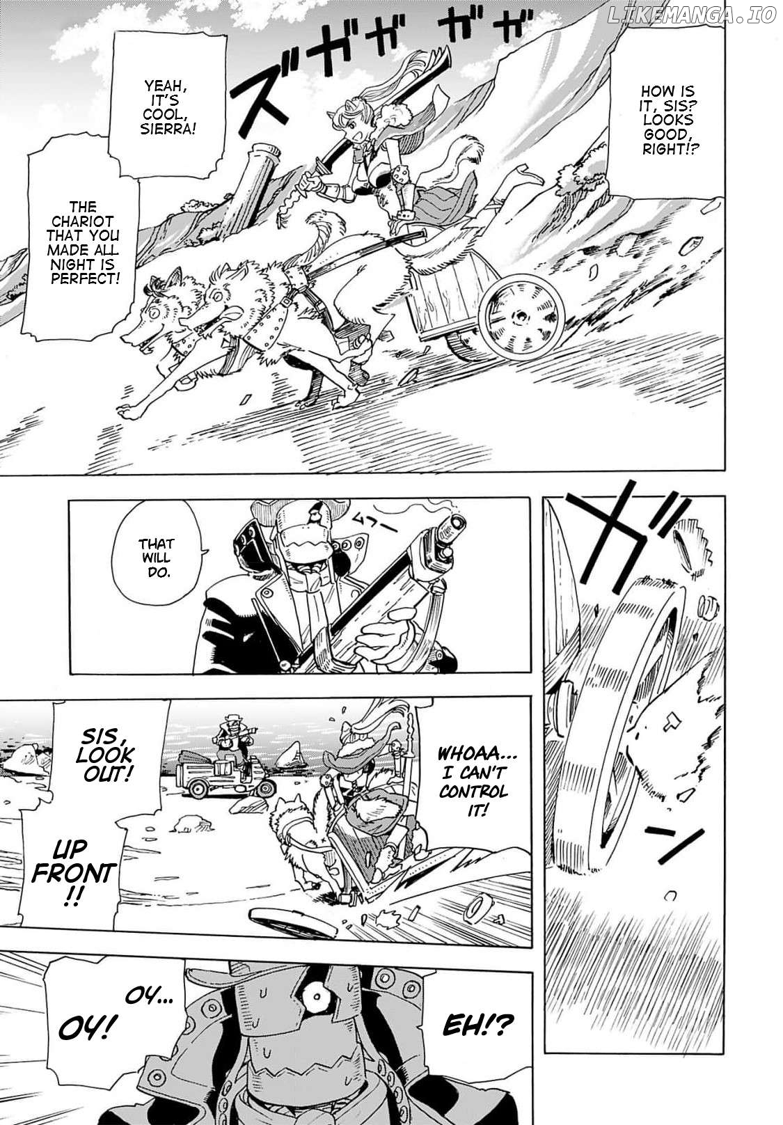 Elf And Bike And Imperial Geographic Surveyor And… Chapter 9 - page 7