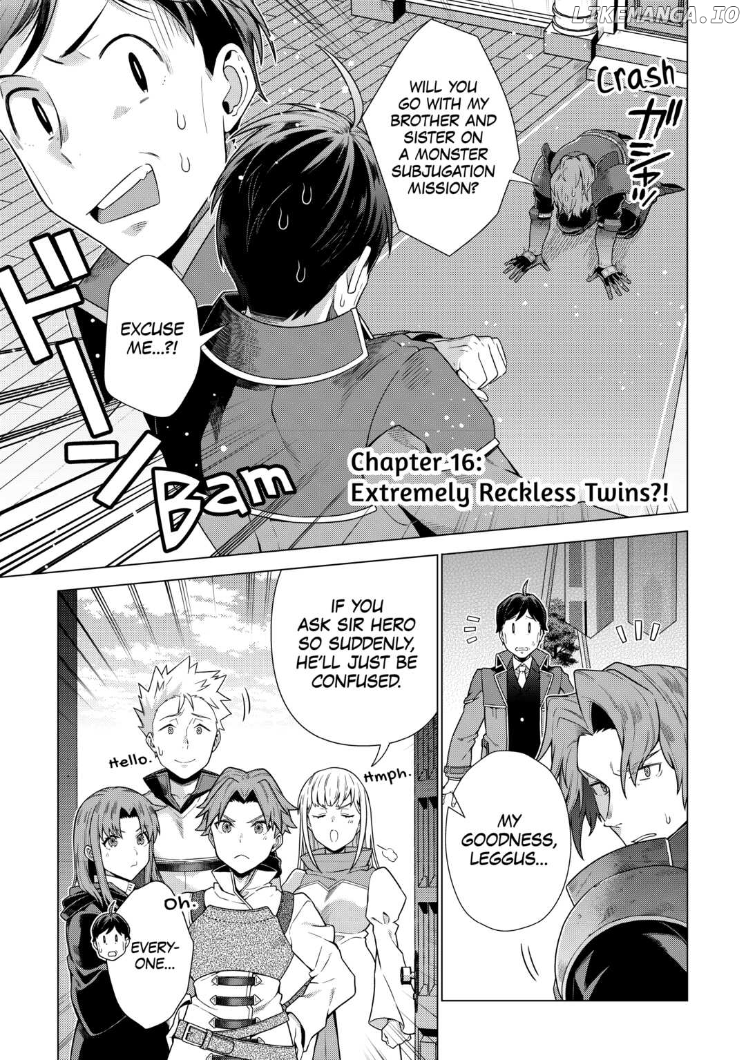 The Salaryman Traveling Another World At His Own Pace Chapter 16 - page 1