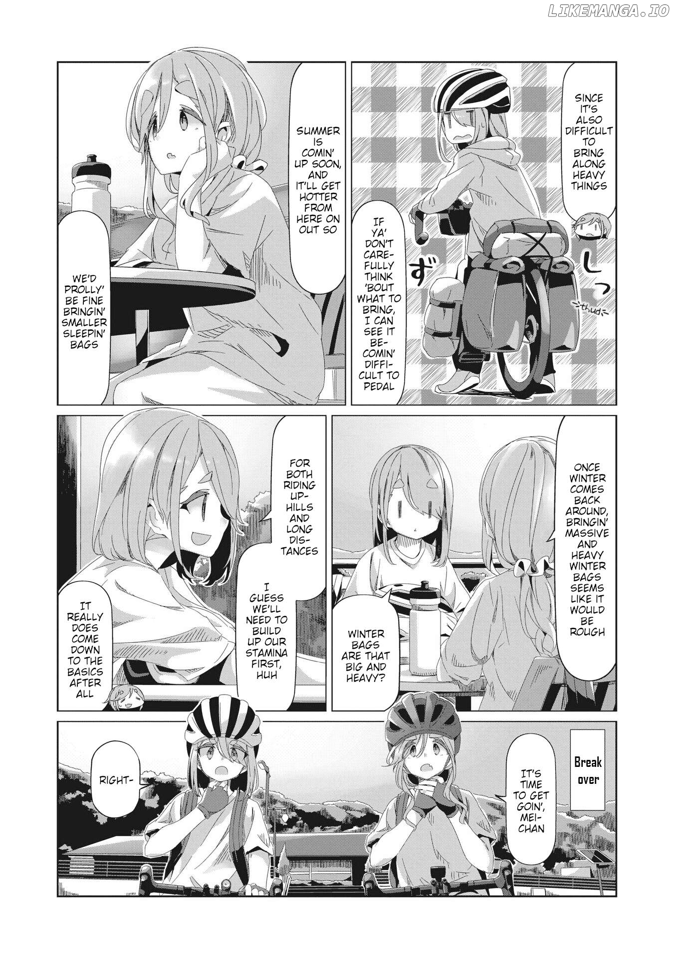 Yurucamp - Manga Chapter 84 - page 7