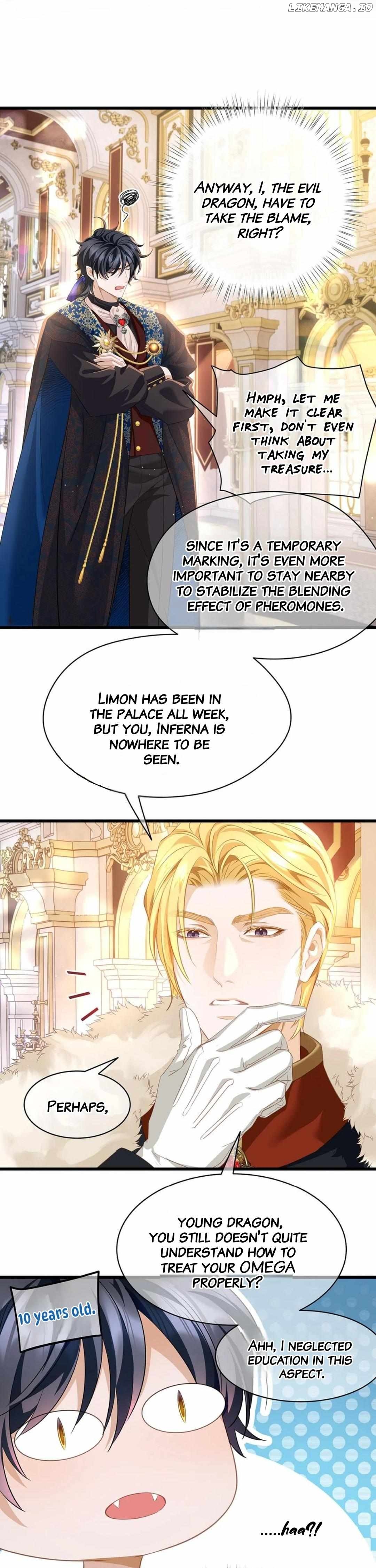 I Was Reborn as His Highness the Prince's Little Evil Dragon Chapter 33 - page 16
