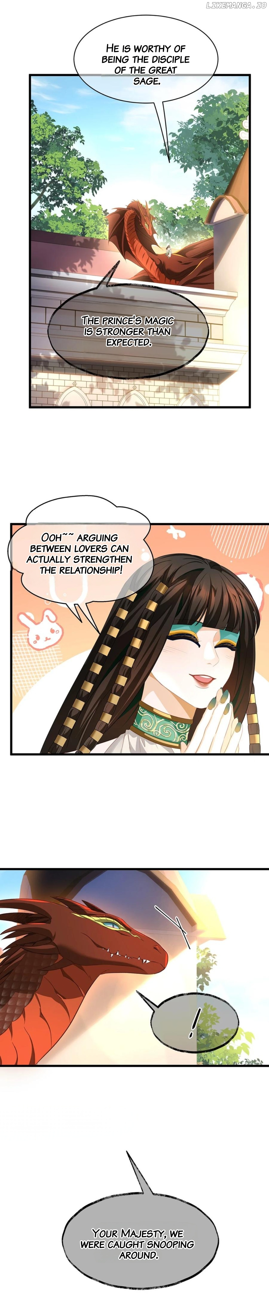 I Was Reborn as His Highness the Prince's Little Evil Dragon Chapter 34 - page 13