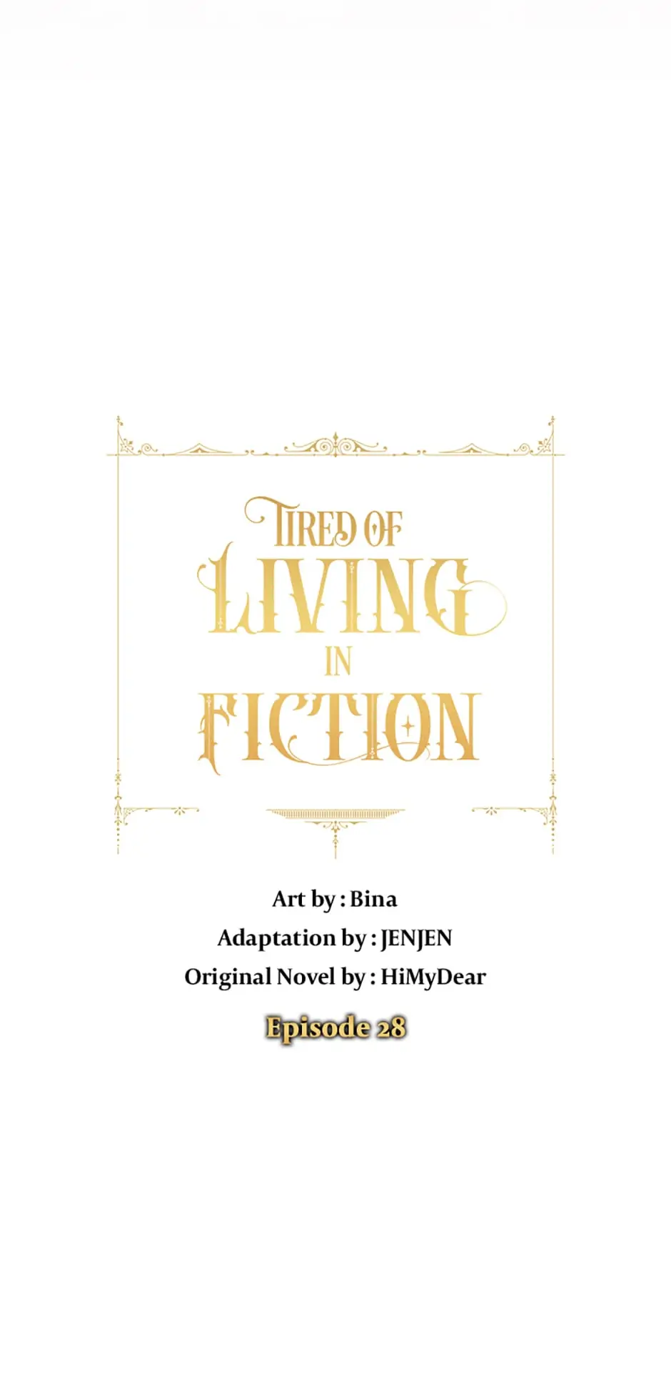 Tired of Living in Fiction Chapter 28 - page 4
