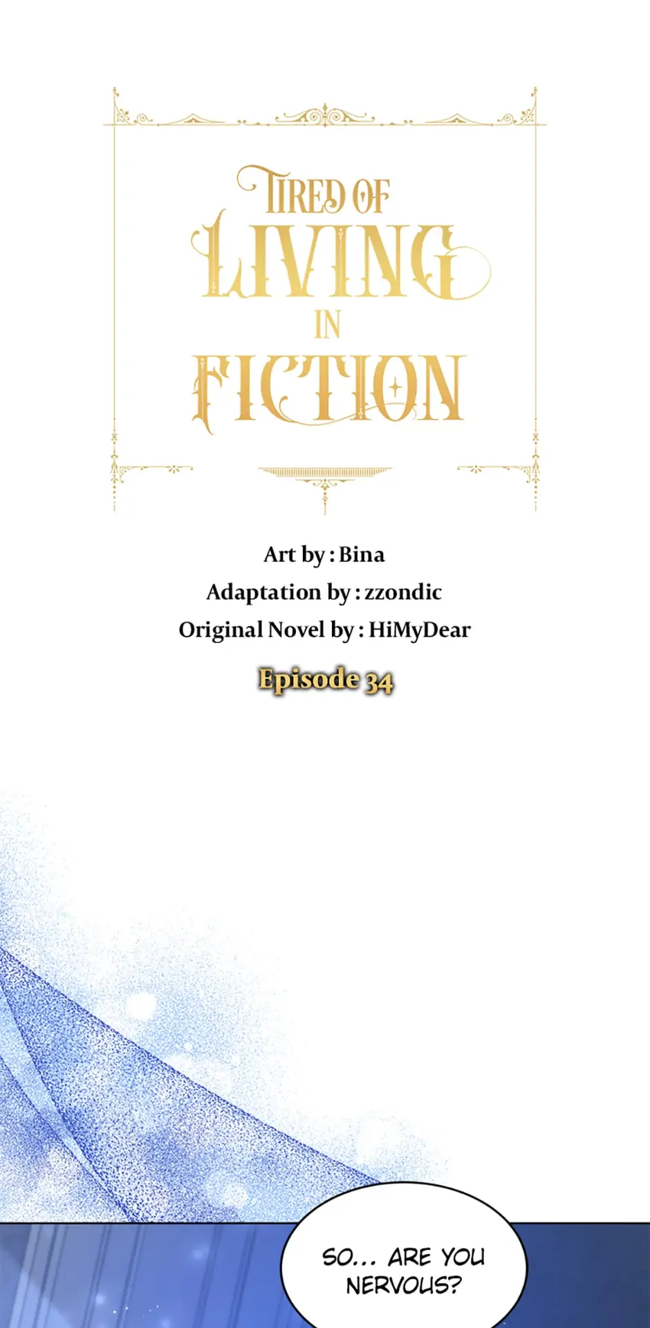 Tired of Living in Fiction Chapter 34 - page 1