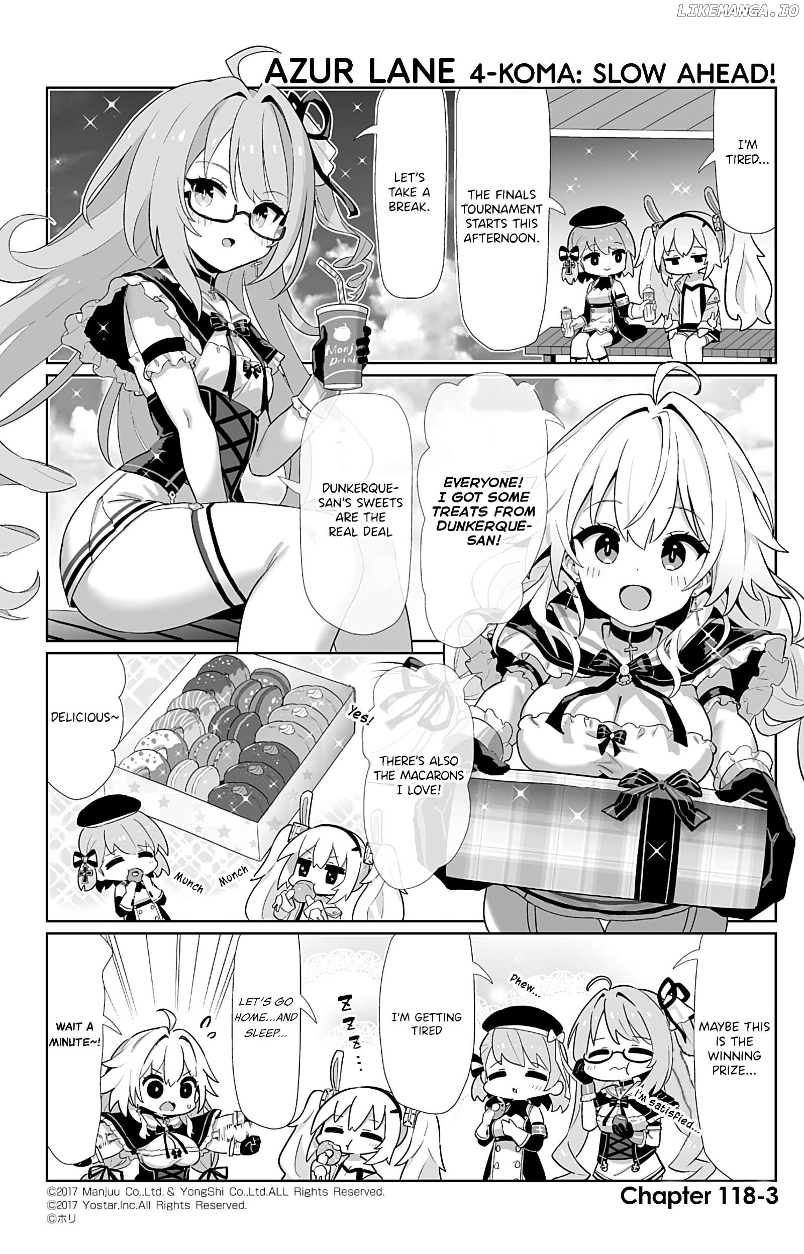 Azur Lane 4-Koma: Slow Ahead Chapter 118 - page 3