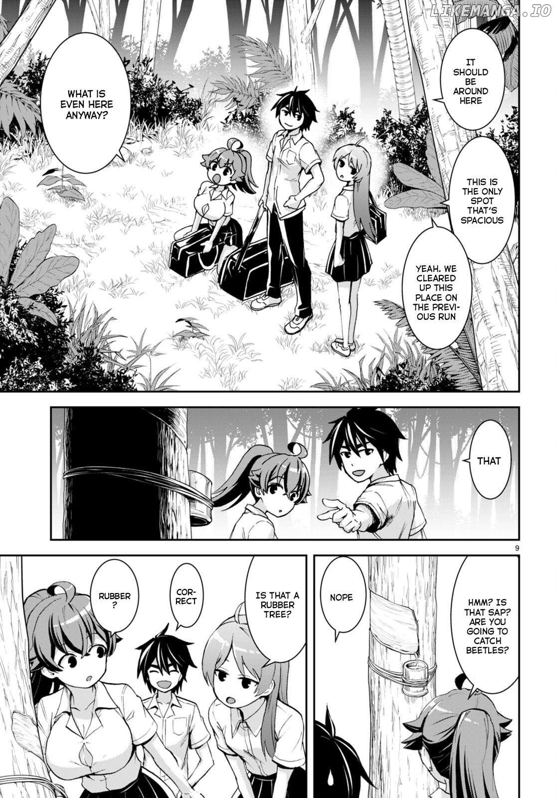 Isekai Yurutto Survival Seikatsu: Gakkou no Minna to Isekai no Mujintou ni Tenishitakedo Ore Dake Rakushou desu Chapter 23 - page 10