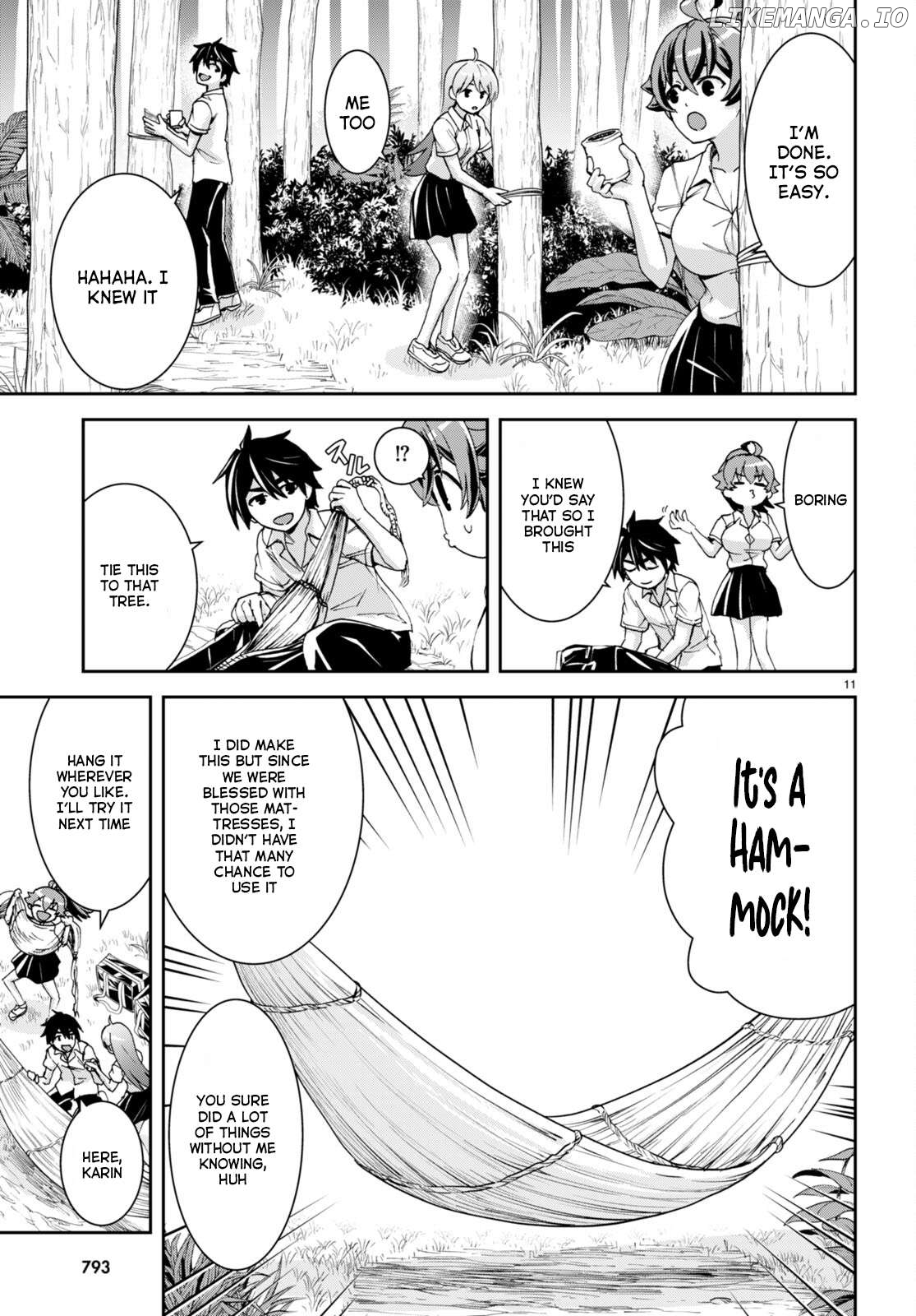 Isekai Yurutto Survival Seikatsu: Gakkou no Minna to Isekai no Mujintou ni Tenishitakedo Ore Dake Rakushou desu Chapter 23 - page 12