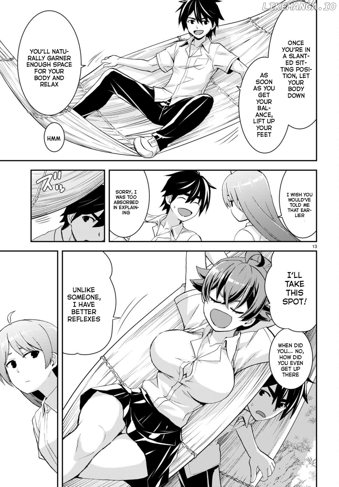 Isekai Yurutto Survival Seikatsu: Gakkou no Minna to Isekai no Mujintou ni Tenishitakedo Ore Dake Rakushou desu Chapter 23 - page 14